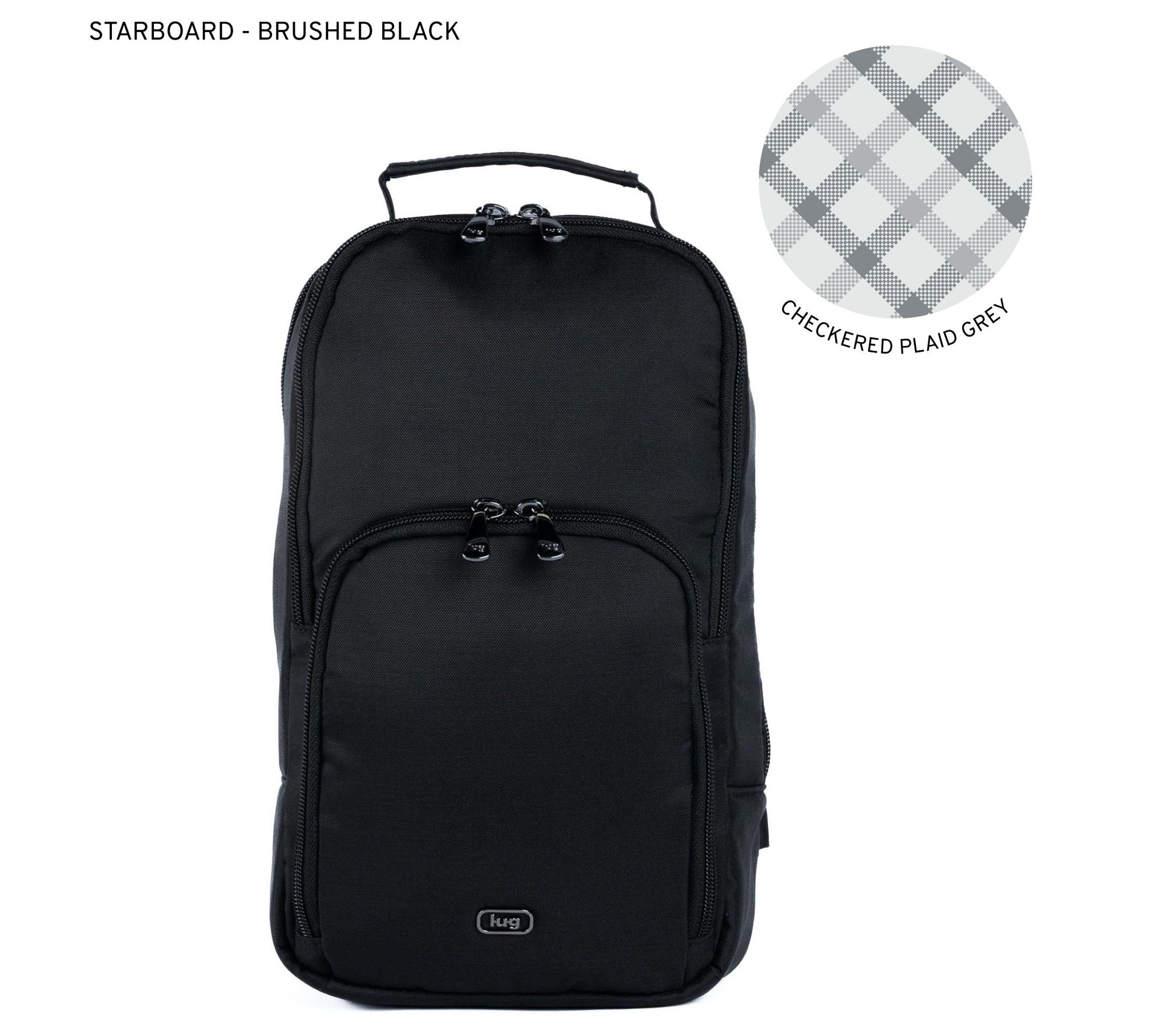 Lug Brushed Sling Bag - Starboard