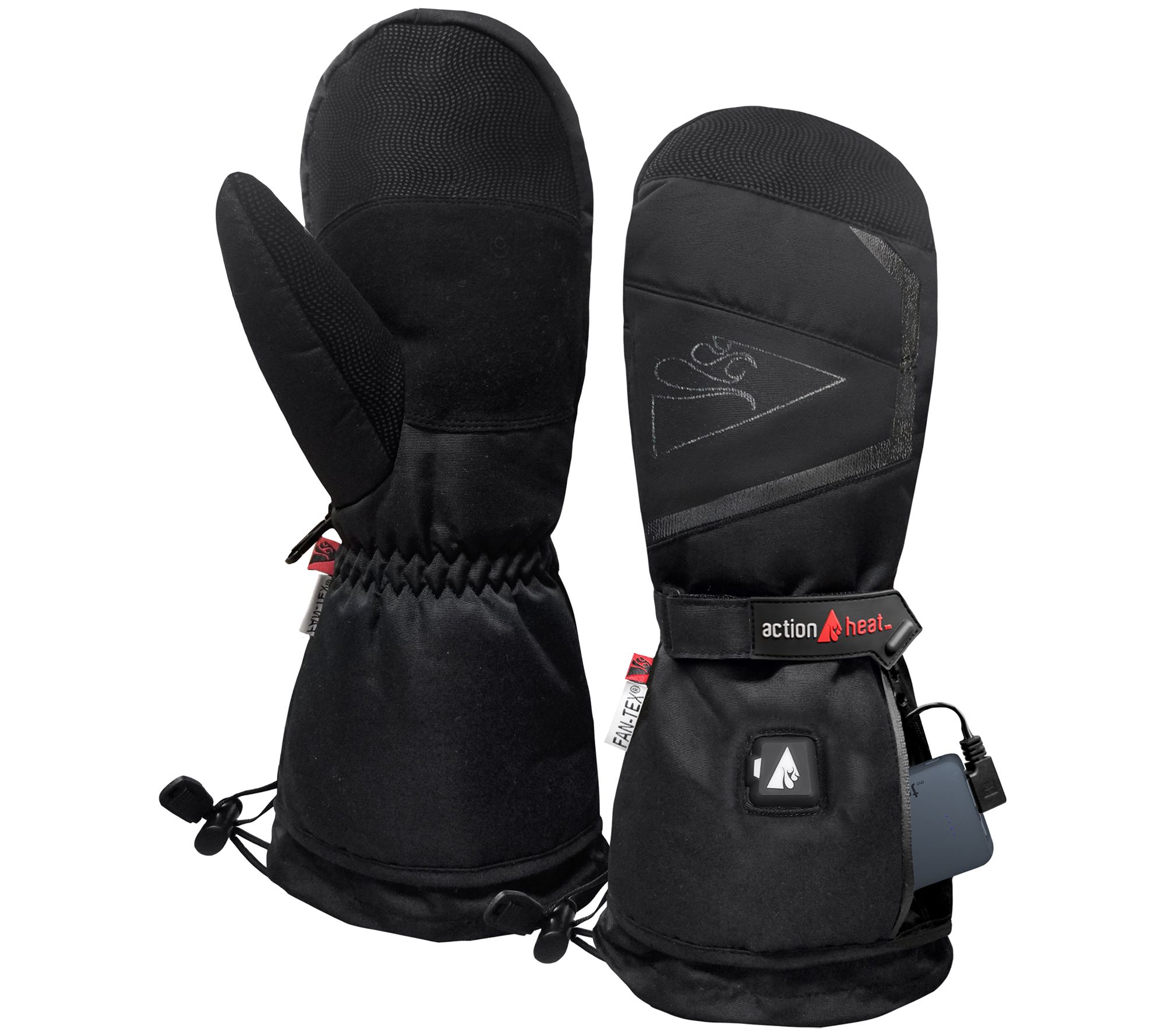 ActionHeat Men's 5V Battery Heated Mittens - QVC.com