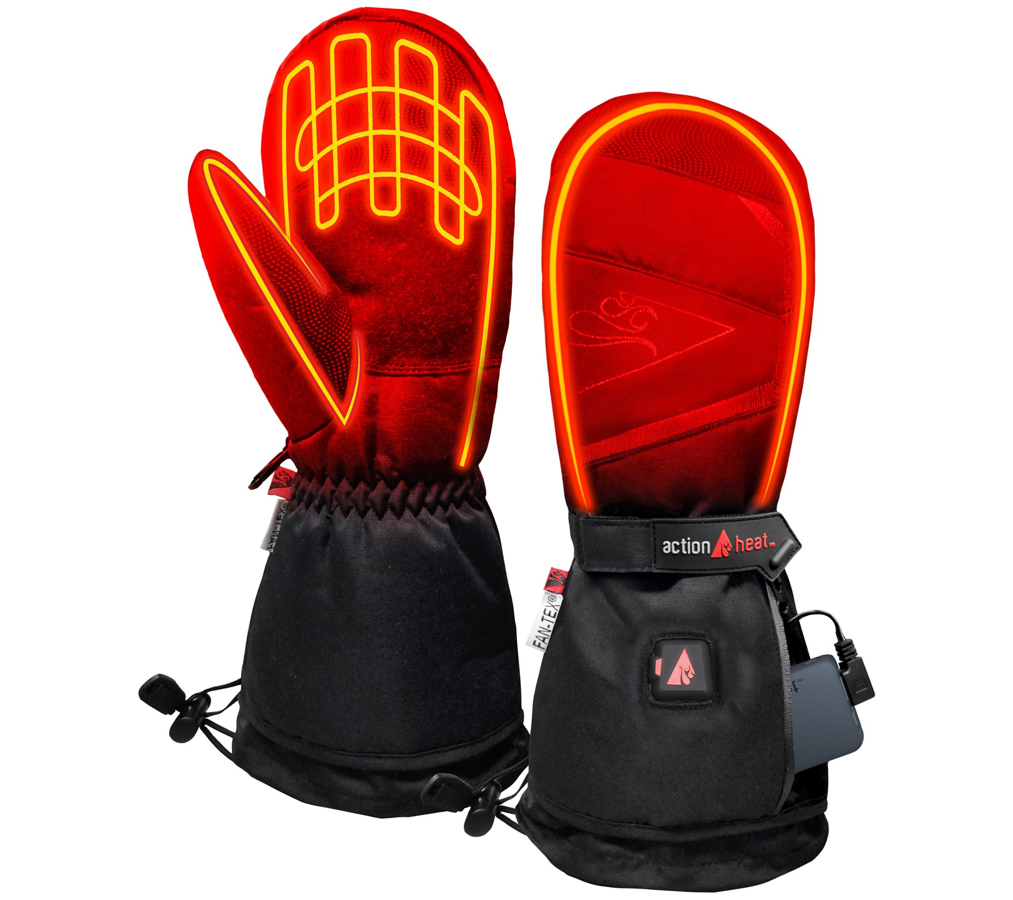 ActionHeat Men's 5V Battery Heated Mittens