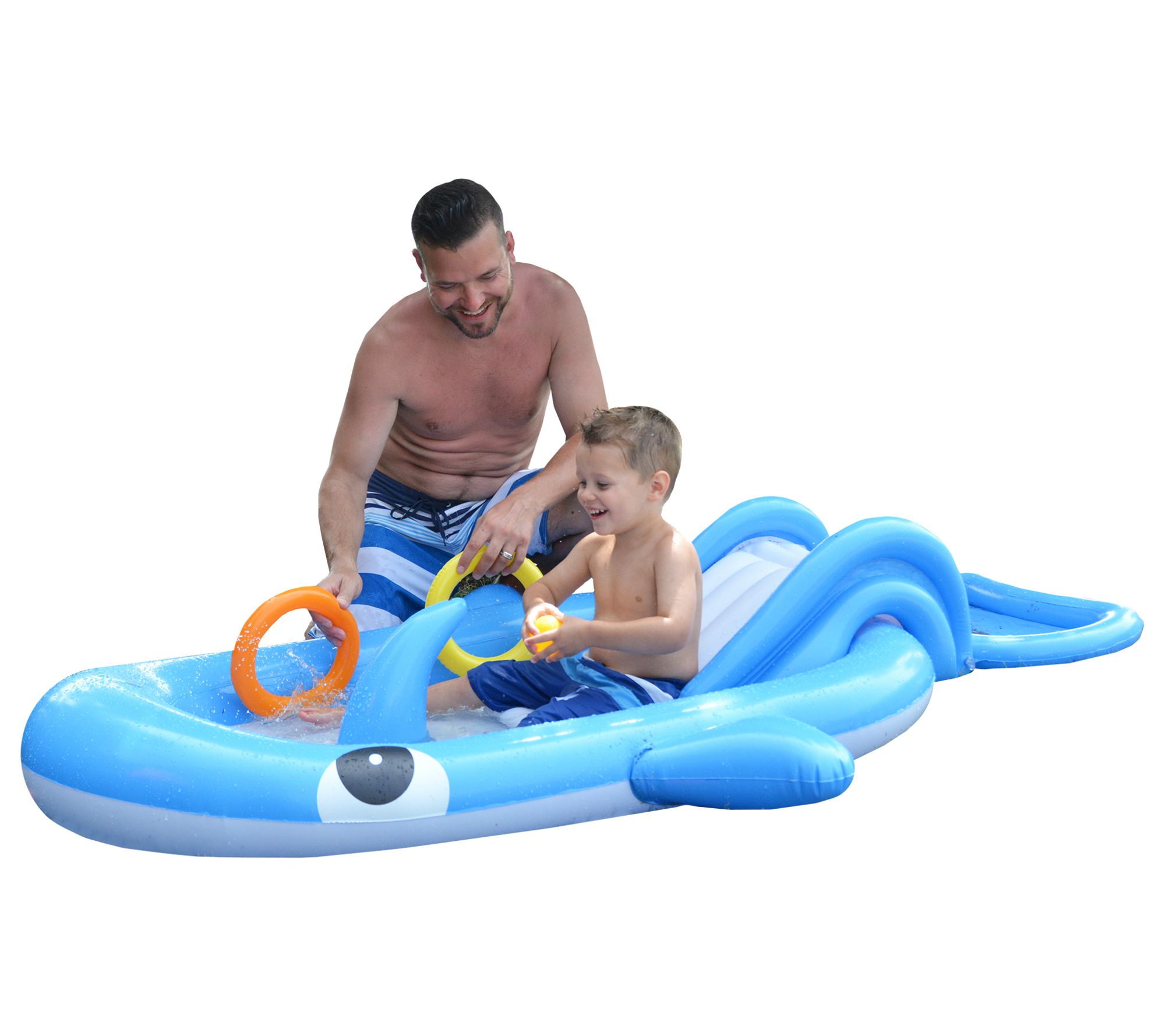 Pool Central 6.75ft Interactive Whale Baby Pool