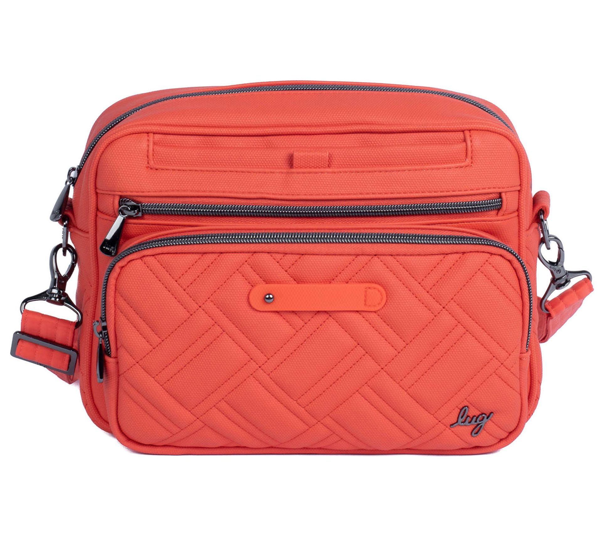 Galley Satin Luxe VL Portfolio Crossbody Bag 