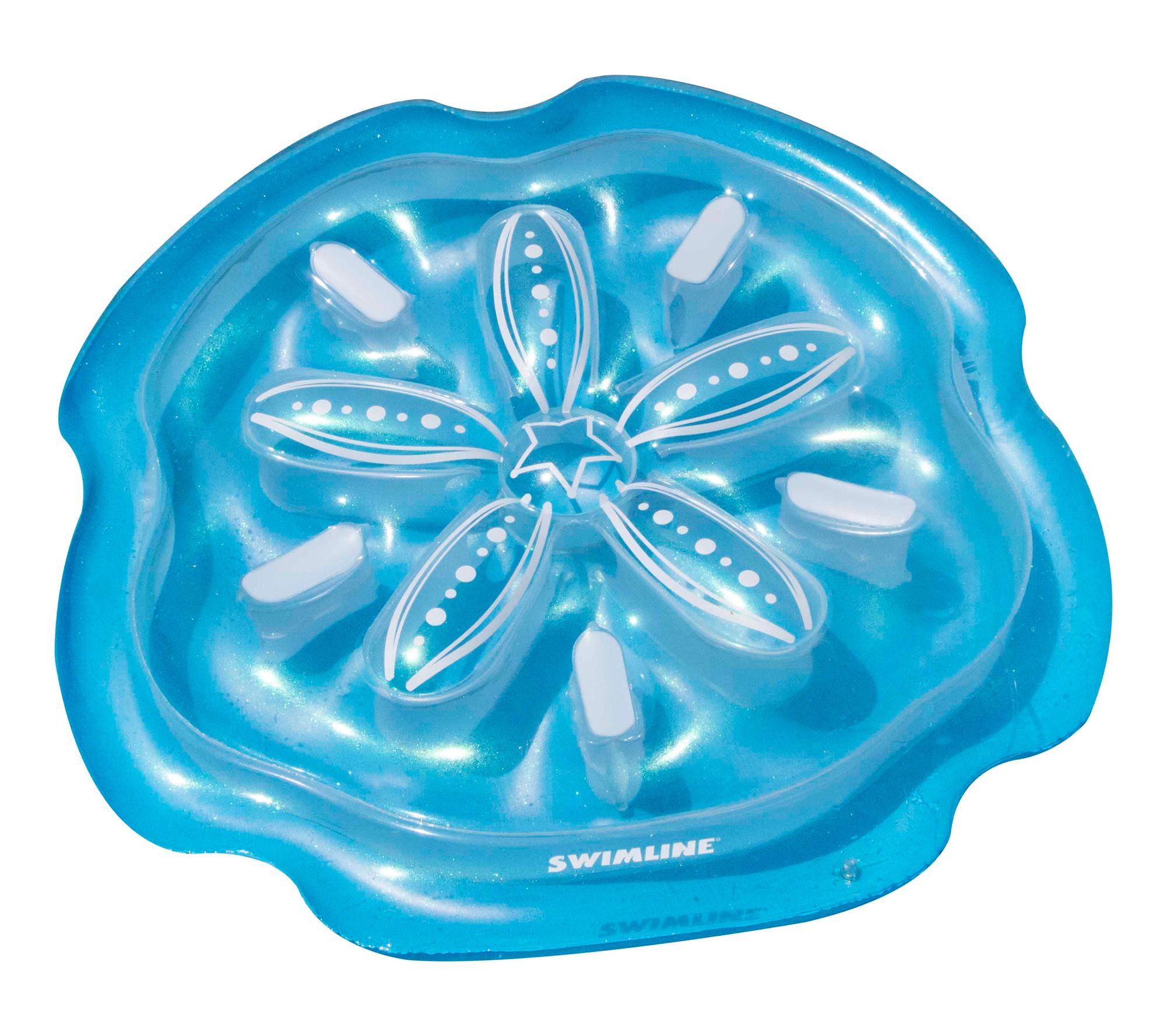 Swimline Sand Dollar Swimming Pool Raft Float -64" - Blue