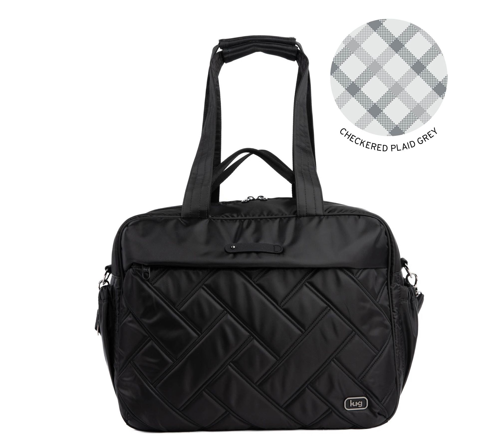 Lug Classic Quilted Duffel Bag - Trolley Bus