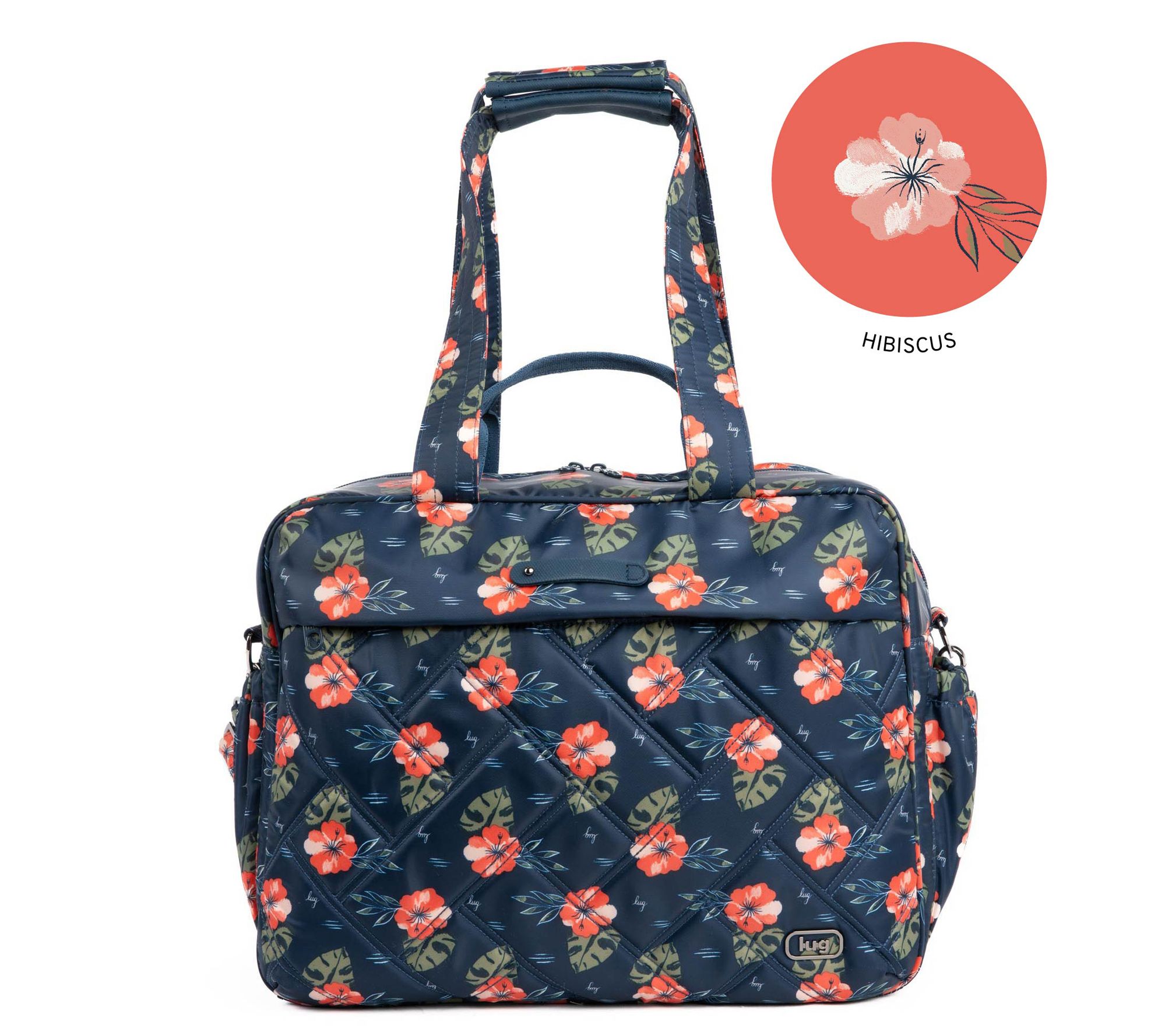 Lug Classic Quilted Duffel Bag - Trolley Bus