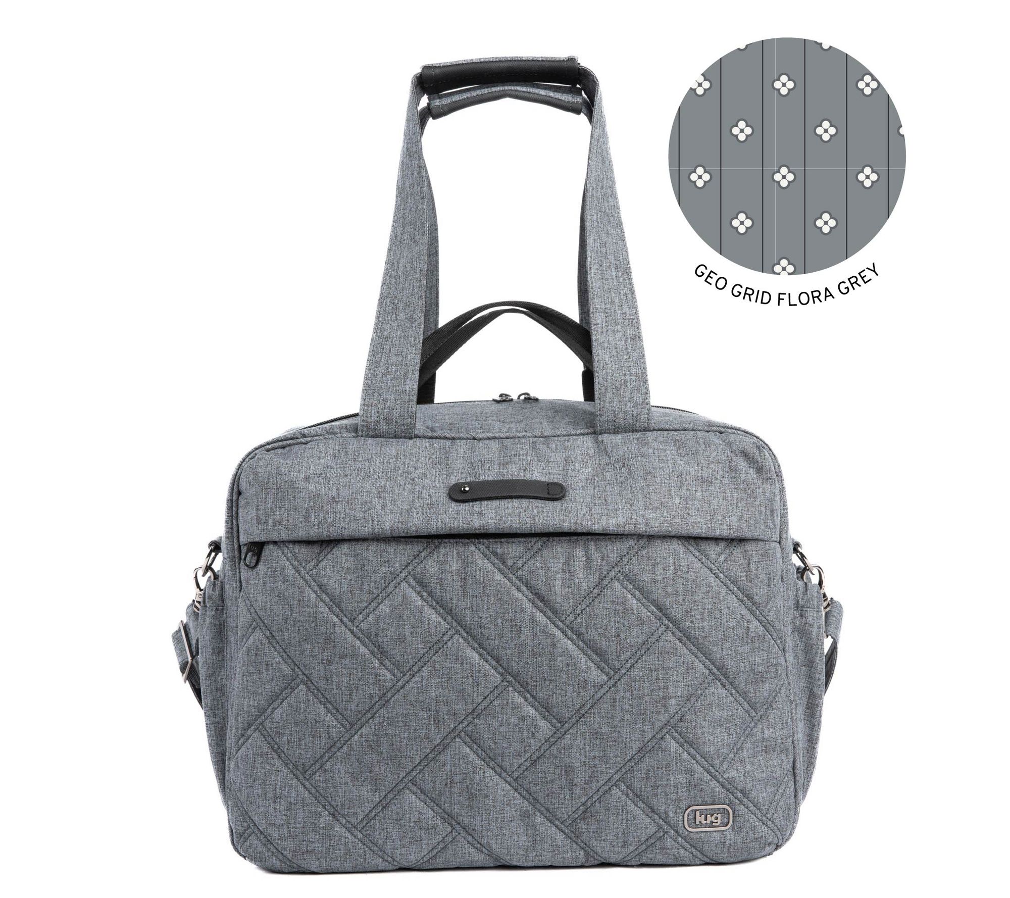 Lug Classic Quilted Duffel Bag - Trolley Bus