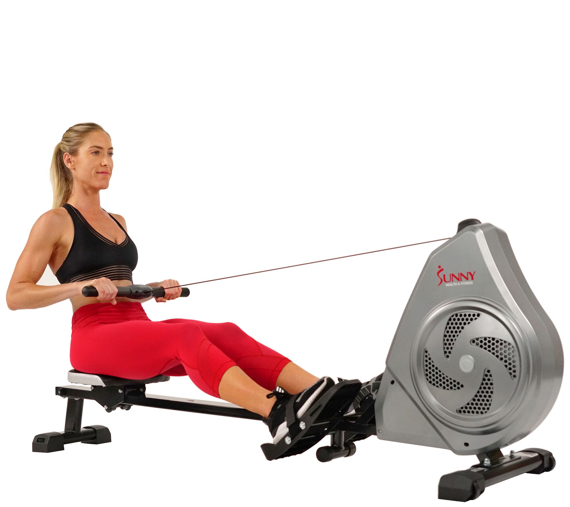 Sunny Health & Fitness Air Rowing Machine