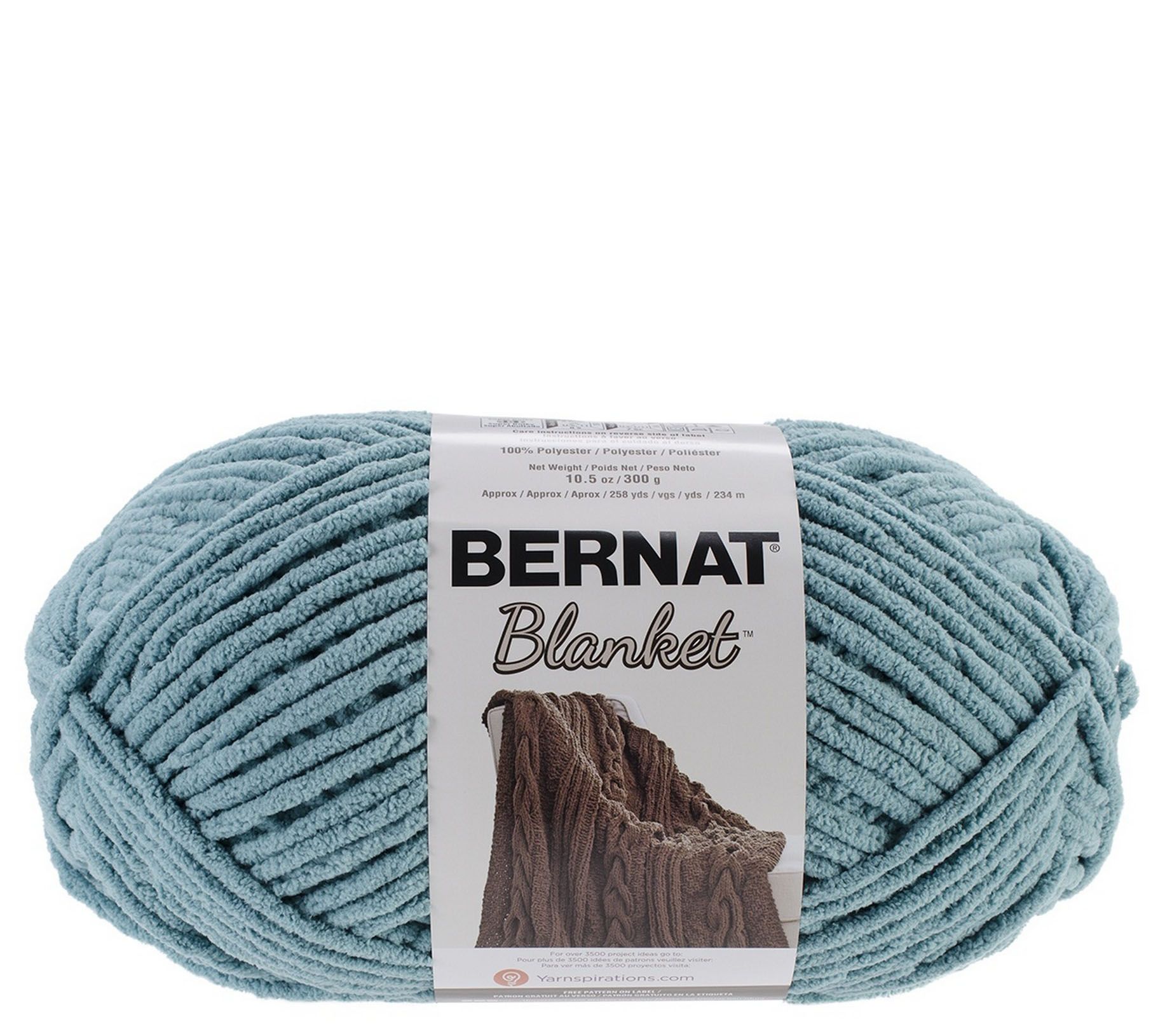 Bernat Blanket Multipack of 4 Teal Big Ball Yarn 