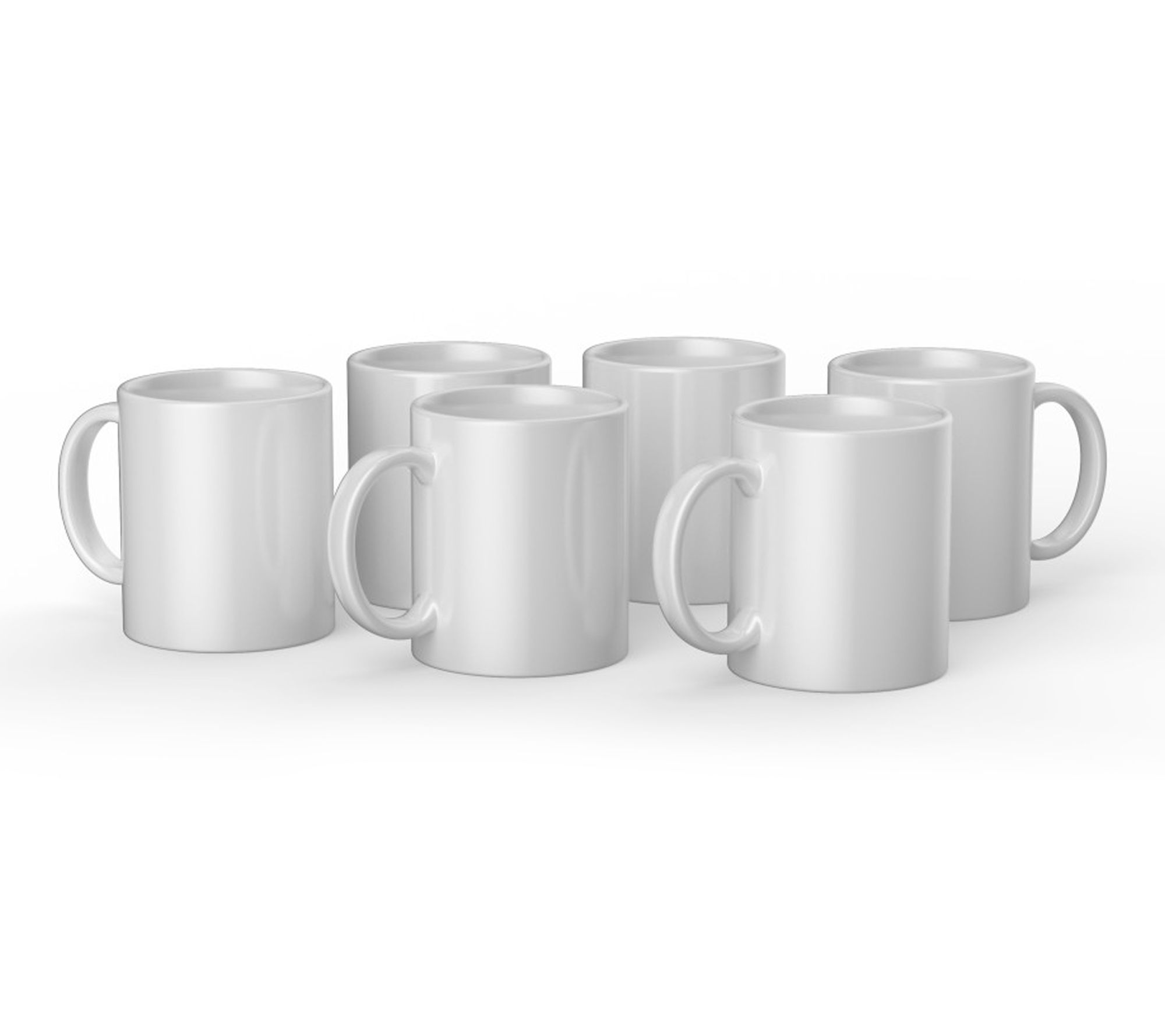 Cricut Ceramic Blank White 12oz Mug 6 count