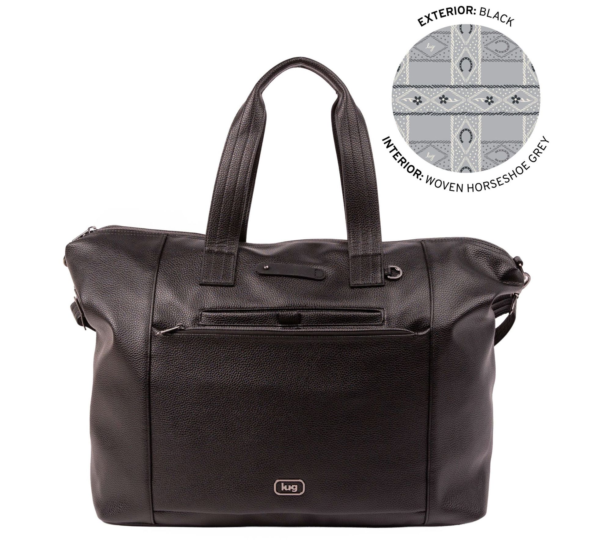 Lug Oversized Classic Vegan Leather Carry All -Vibe