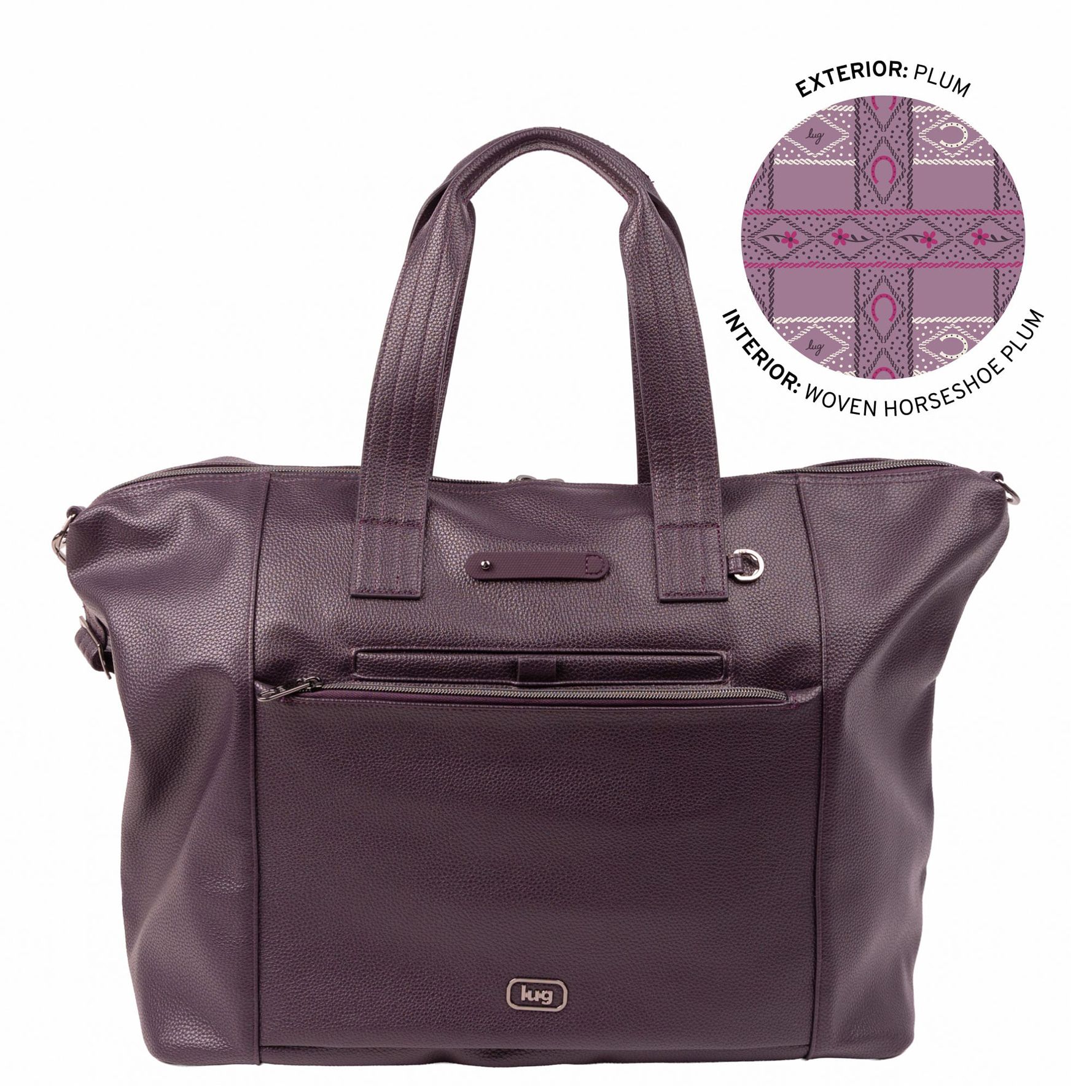 Lug Oversized Classic Vegan Leather Carry All -Vibe