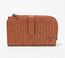  Lug Vegan Faux Leather Quilted Wallet - Tram VL - F14425