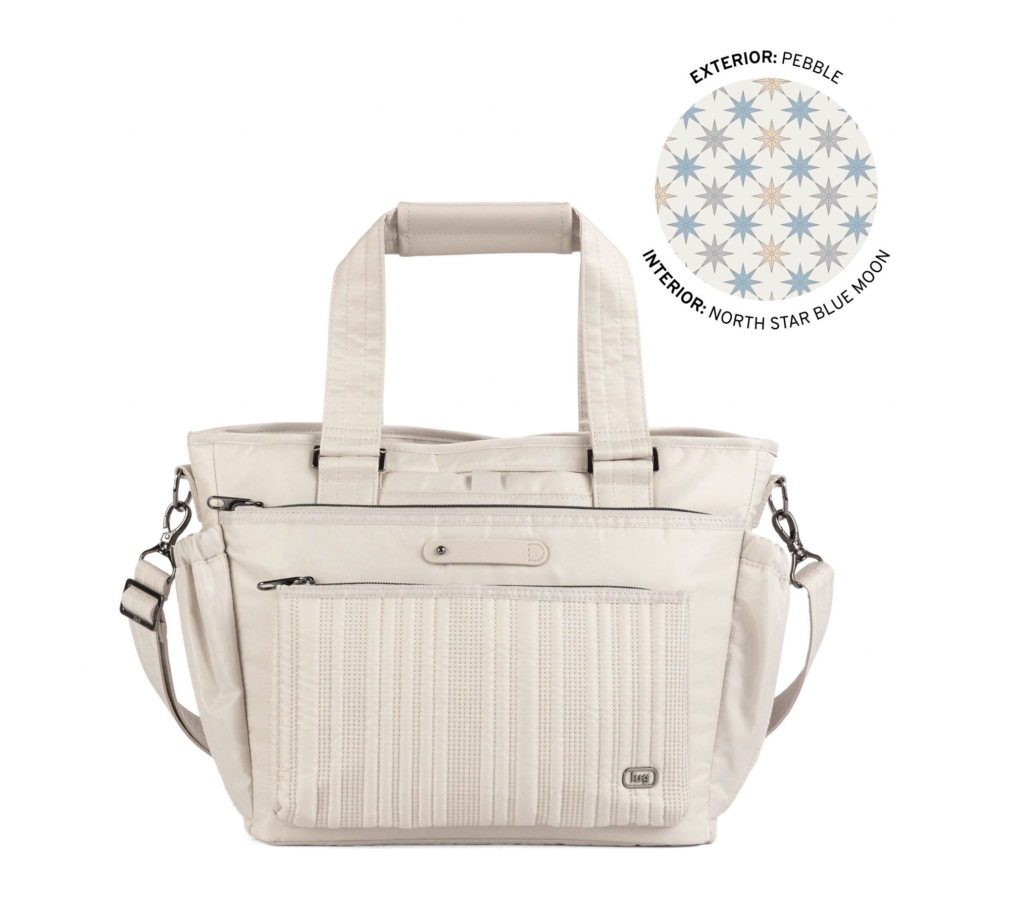  Lug Tote Bag with Adjustable Crossbody Strap - Charter SE