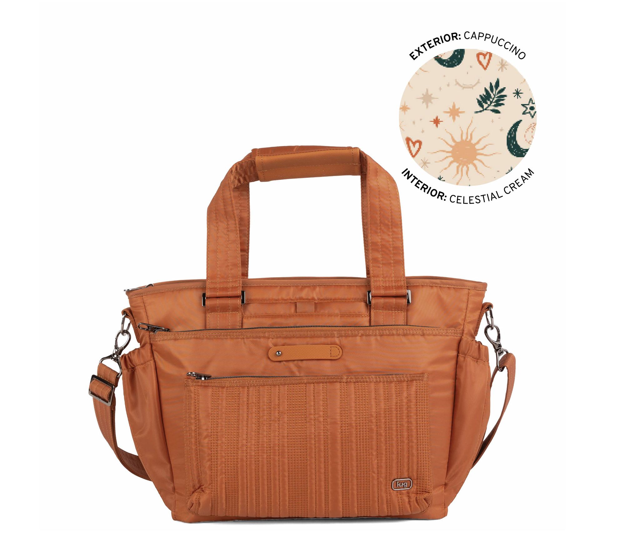 Lug Tote Bag with Adjustable Crossbody Strap - Charter SE