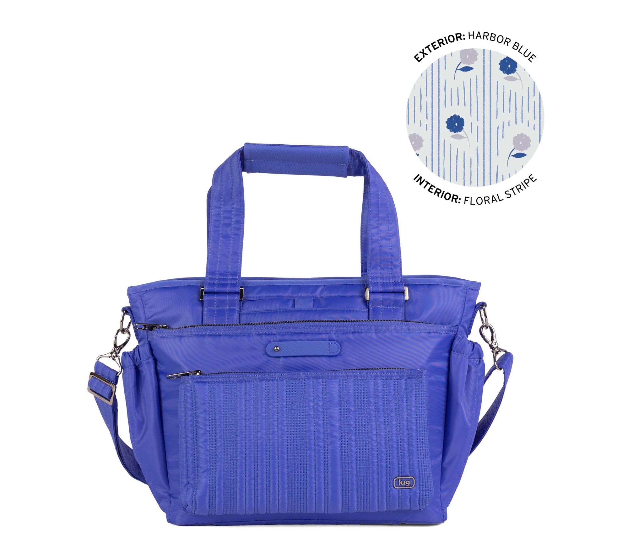 Lug Tote Bag with Adjustable Crossbody Strap - Charter SE