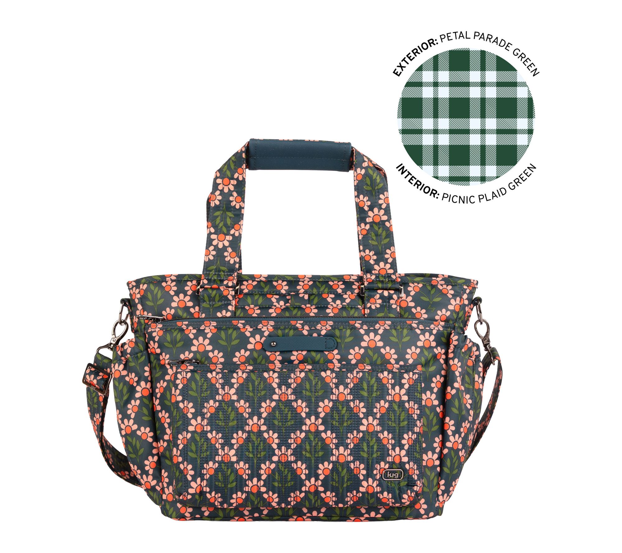 Lug Tote Bag with Adjustable Crossbody Strap - Charter SE