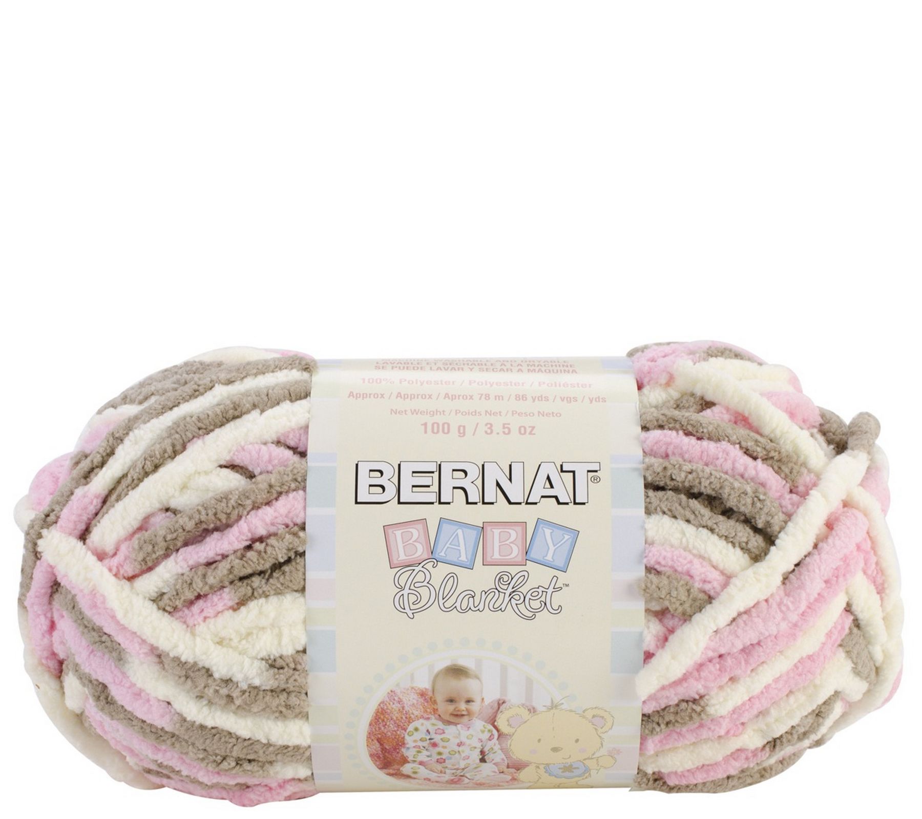 Bernat Multipack Of 6 Little Petunias Baby Blanket Yarn QVCcom