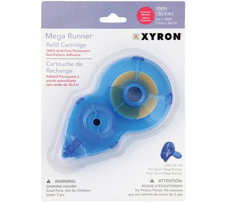 Xyron Mega Runner Permanent Adhesive Refill 