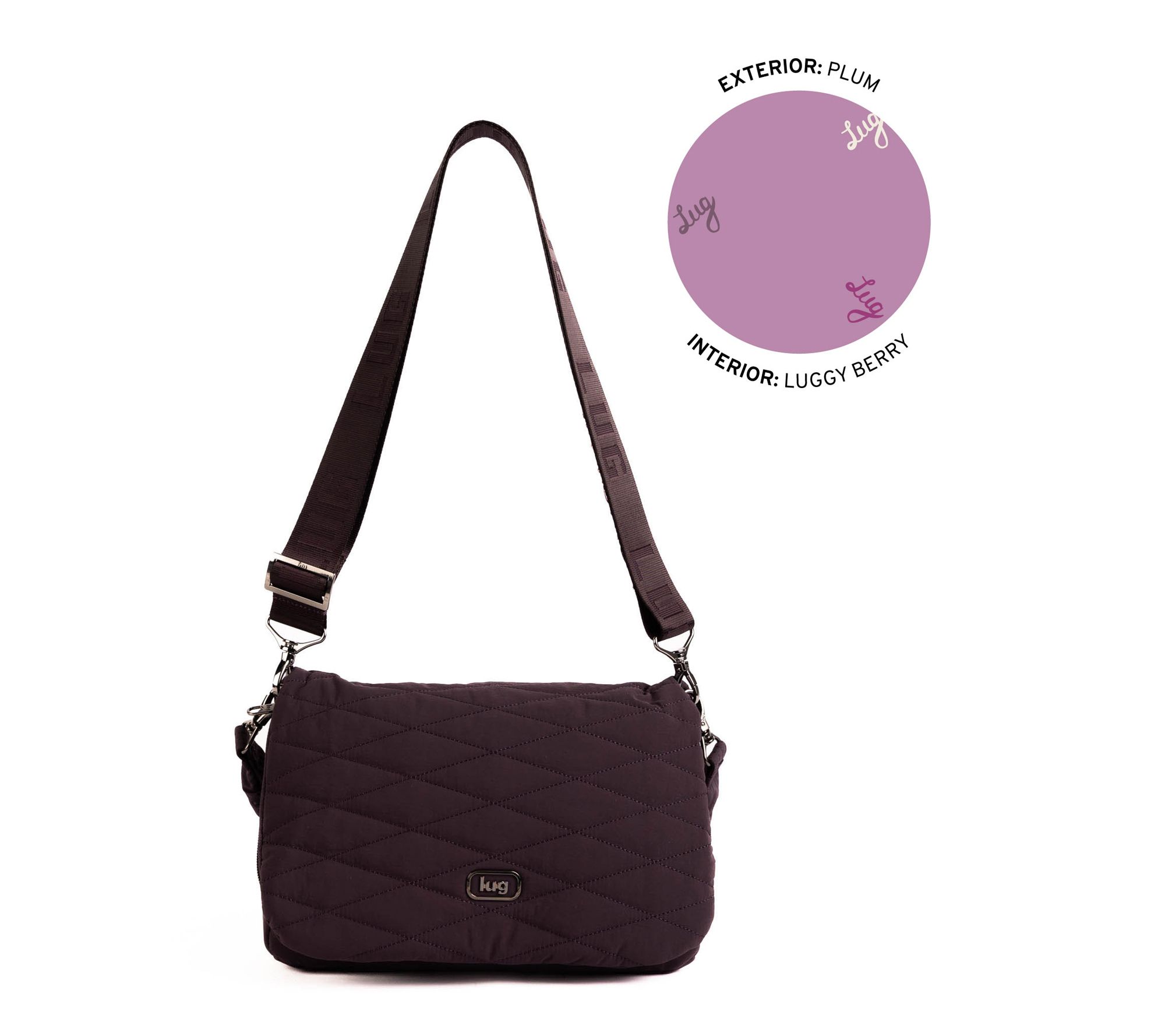 Lug Cloud Go Foldover Crossbody -Bina