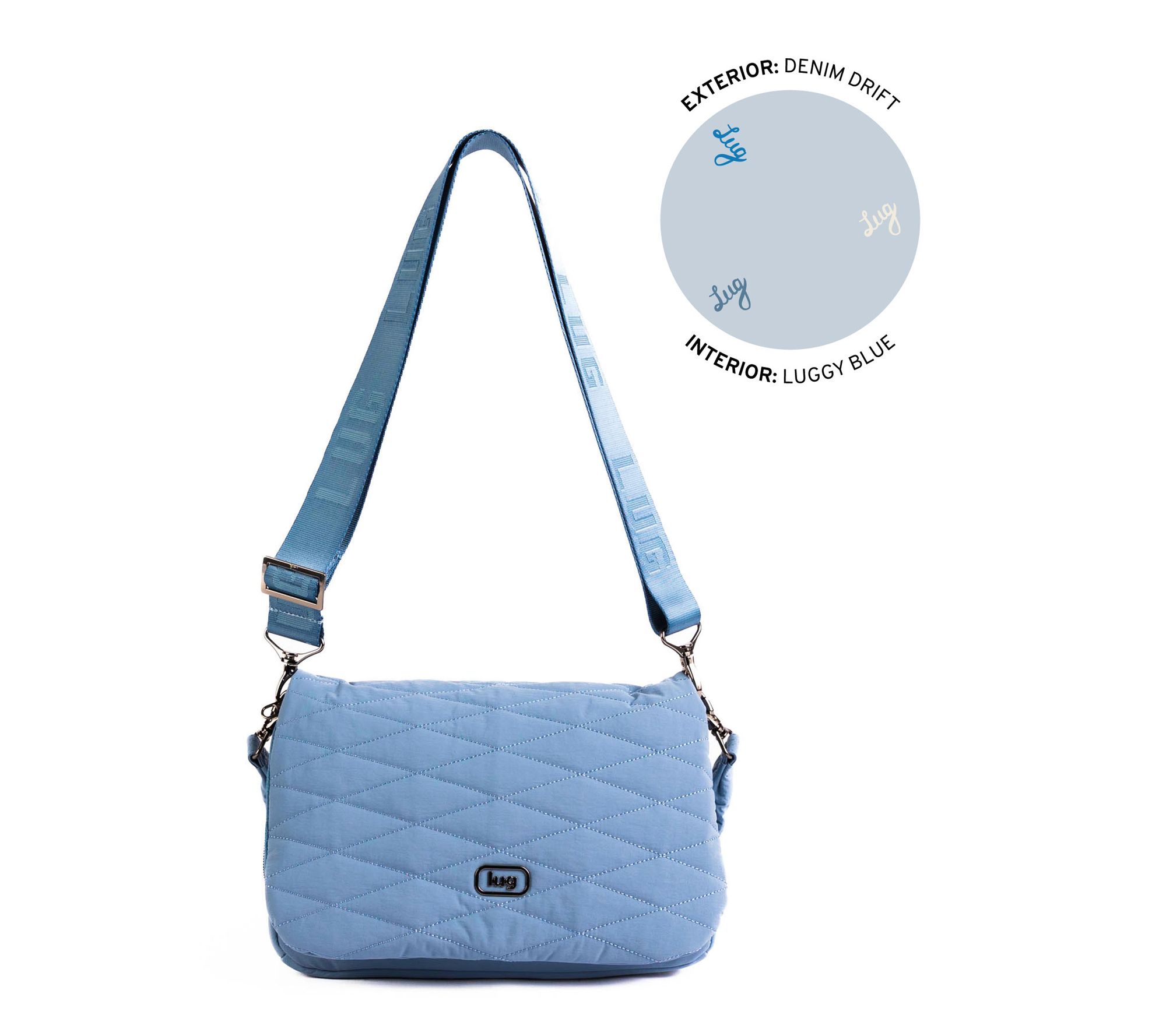 Lug Cloud Go Foldover Crossbody -Bina