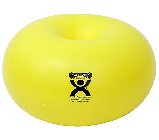 CanDo Donut Ball Yellow 18"Diam 10"H