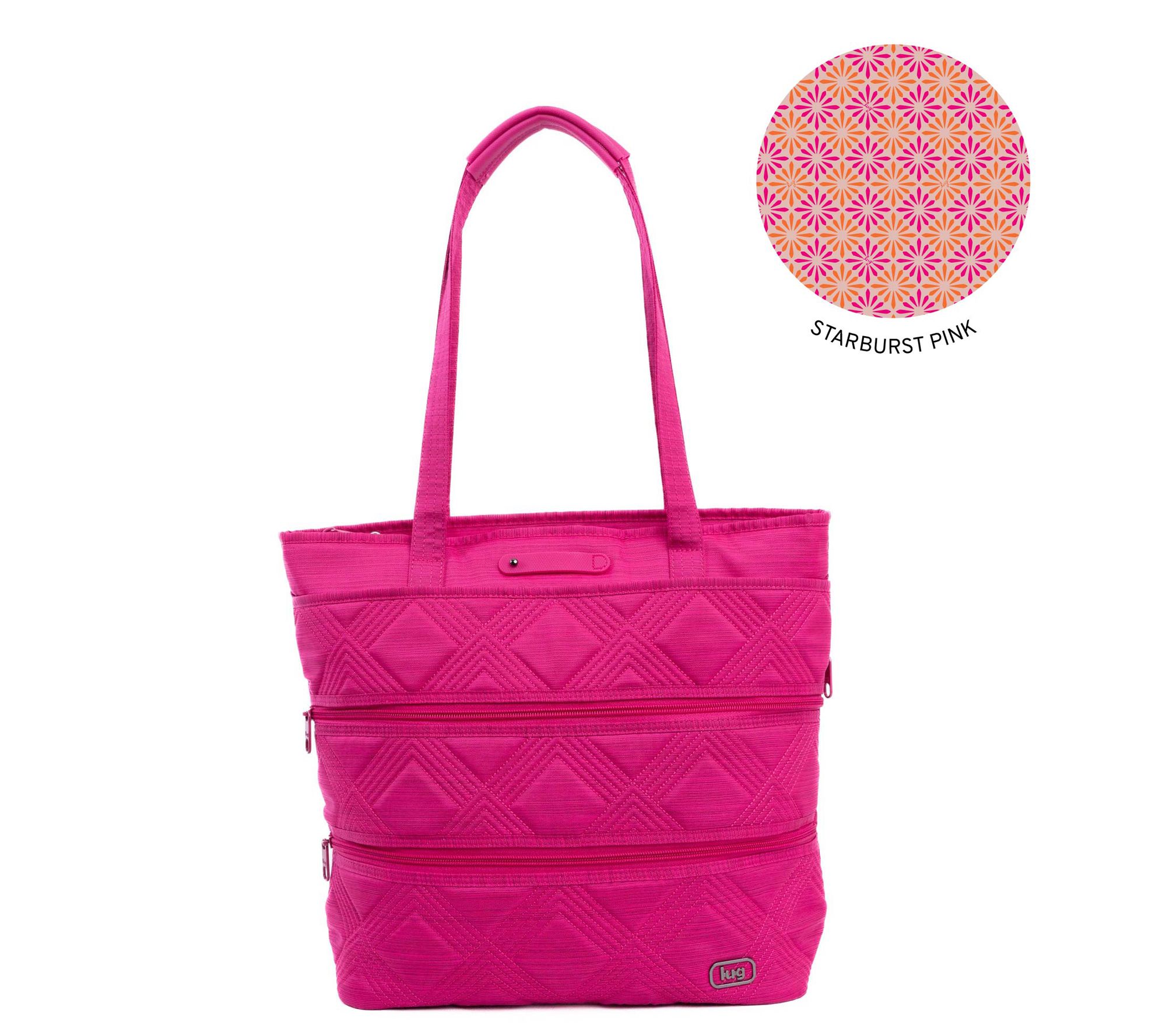 Lug Legacy Classic Quilted East/West Tote - Taxi