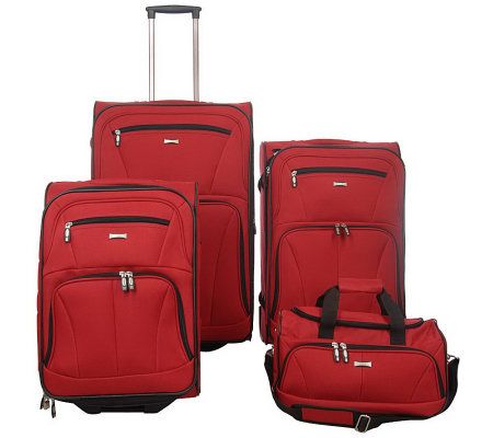 Ciao! 4-pc. Ultra Lightweight Expandable Luggage Set 
