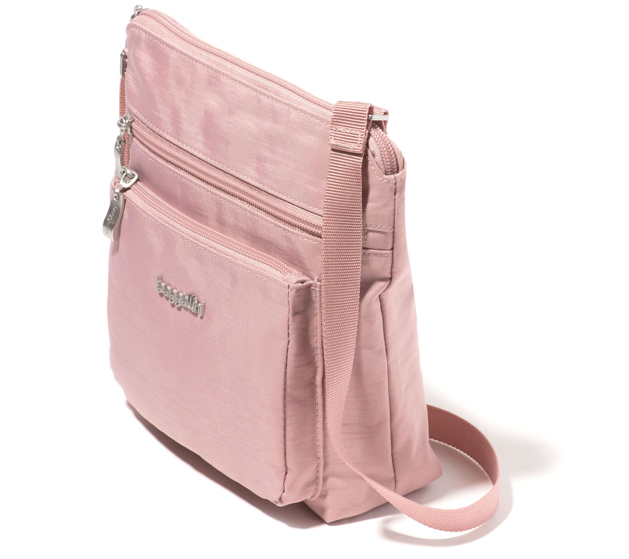 Baggallini RFID Pocket Crossbody with Wristlet - QVC.com