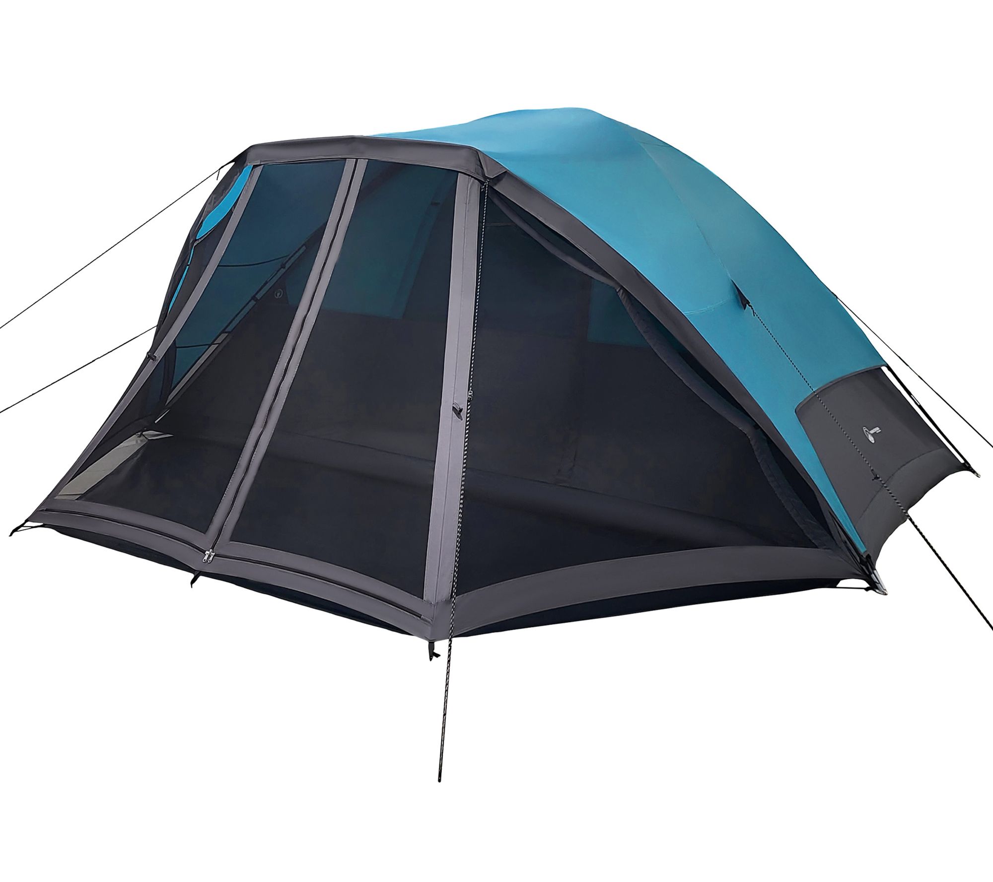 Wakeman 6 Person Camping Tent Water-Resistant Cabin Style Tent