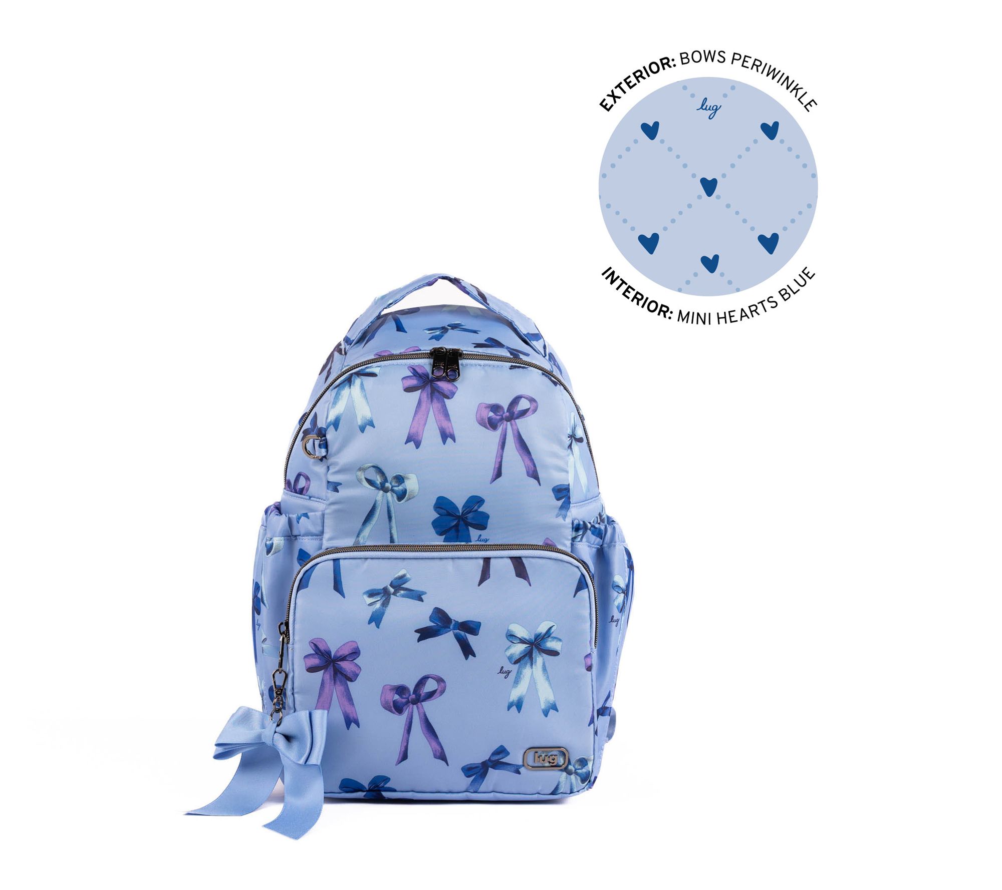 Lug Patty Cake Backpack with Bow