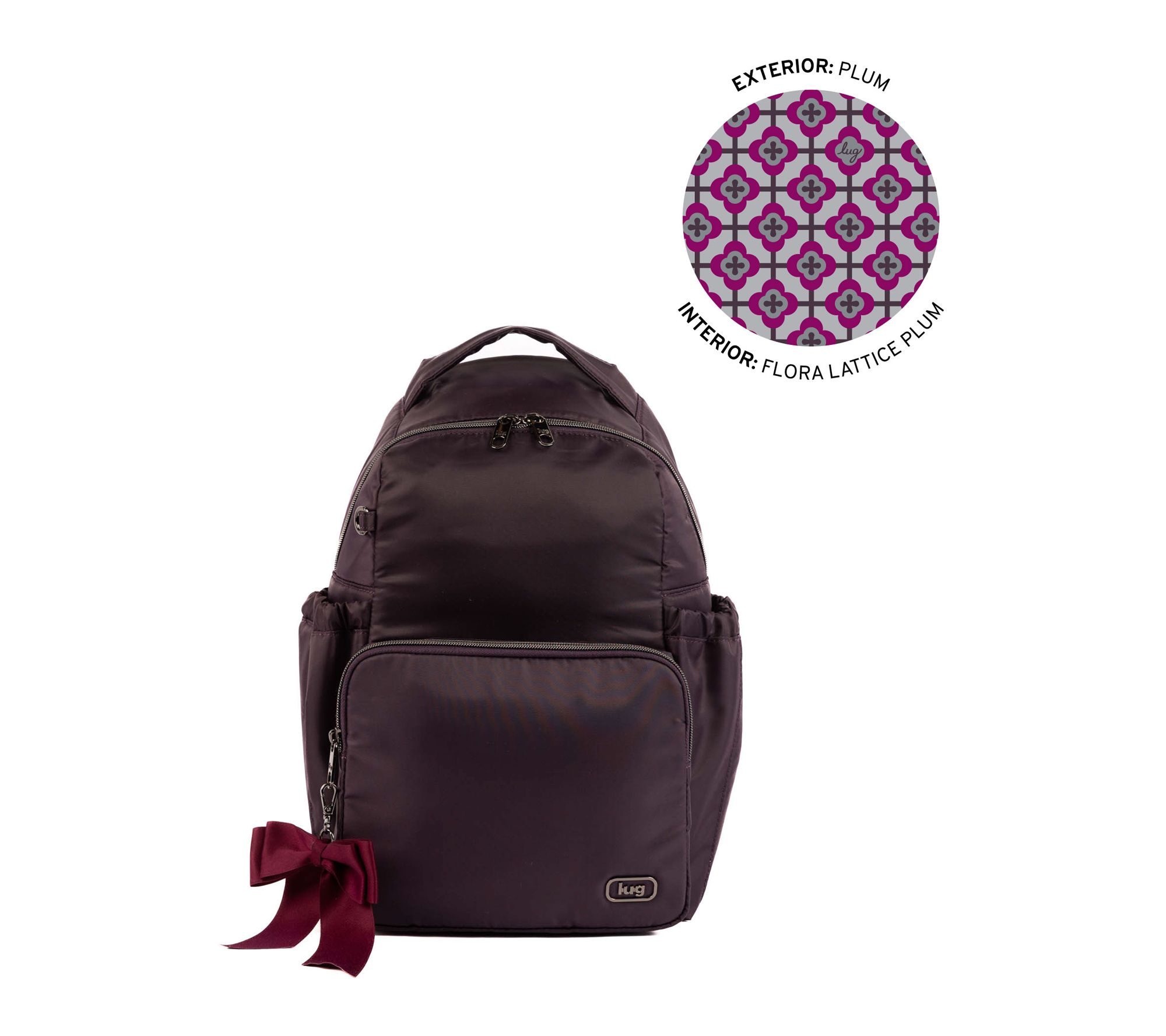 Lug Patty Cake Backpack with Bow