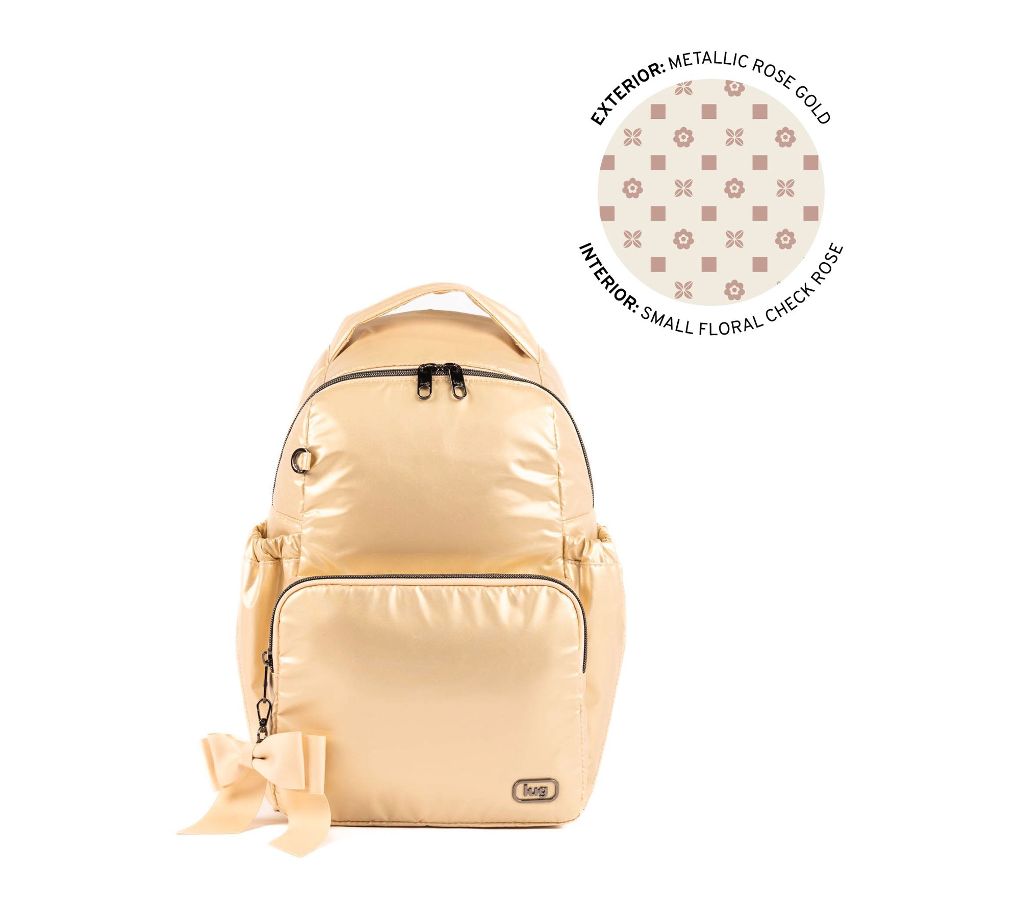Lug Patty Cake Backpack with Bow
