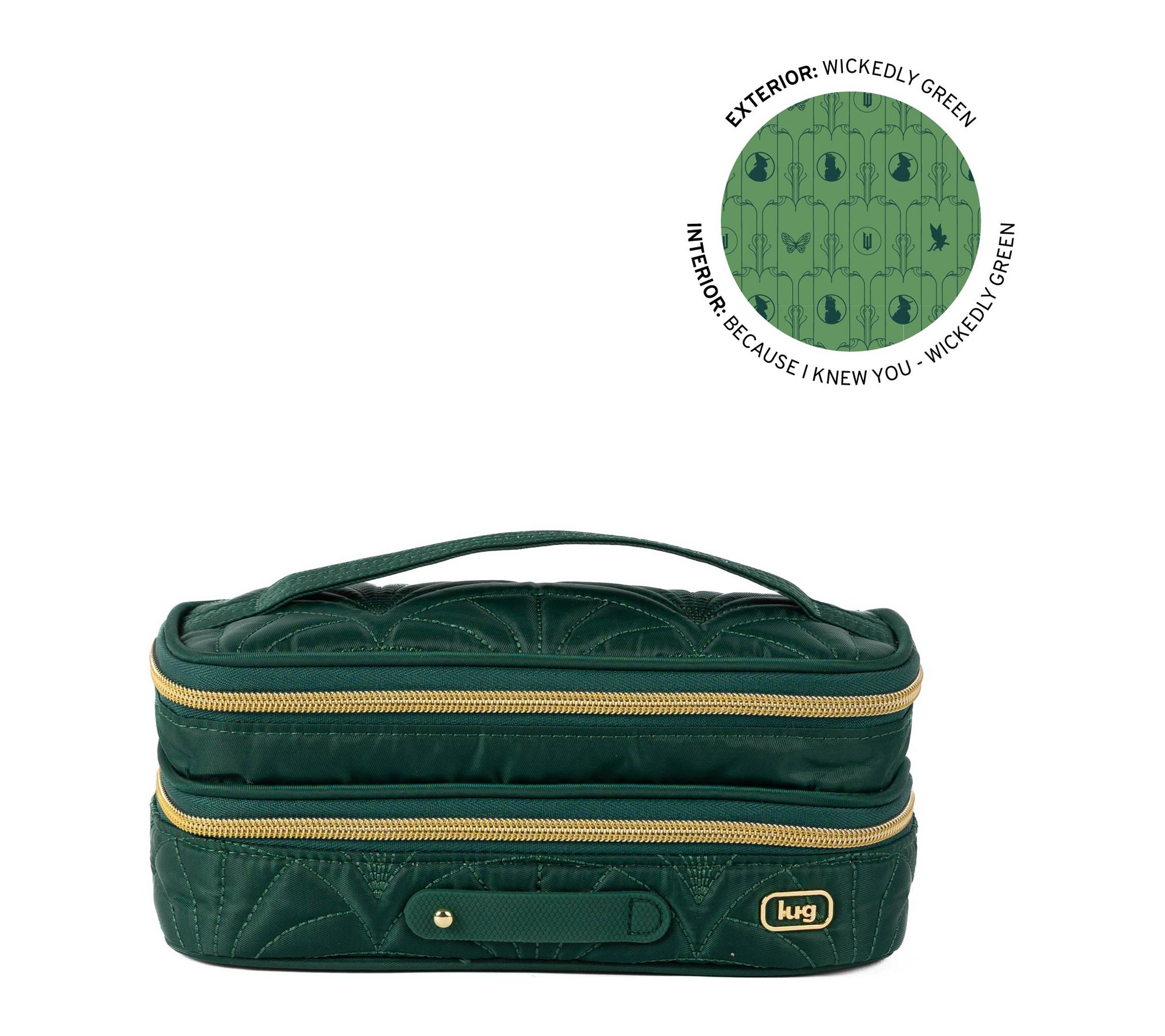 Wicked x Lug Double Decker Cosmetic Case