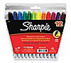 Sharpie Set of 12 Assorted Colors Fine Point Permanent Markers, 1 of 1