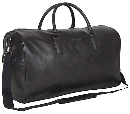 Kenneth Cole Reaction 20" Faux Leather Carry-OnDuffel Bag