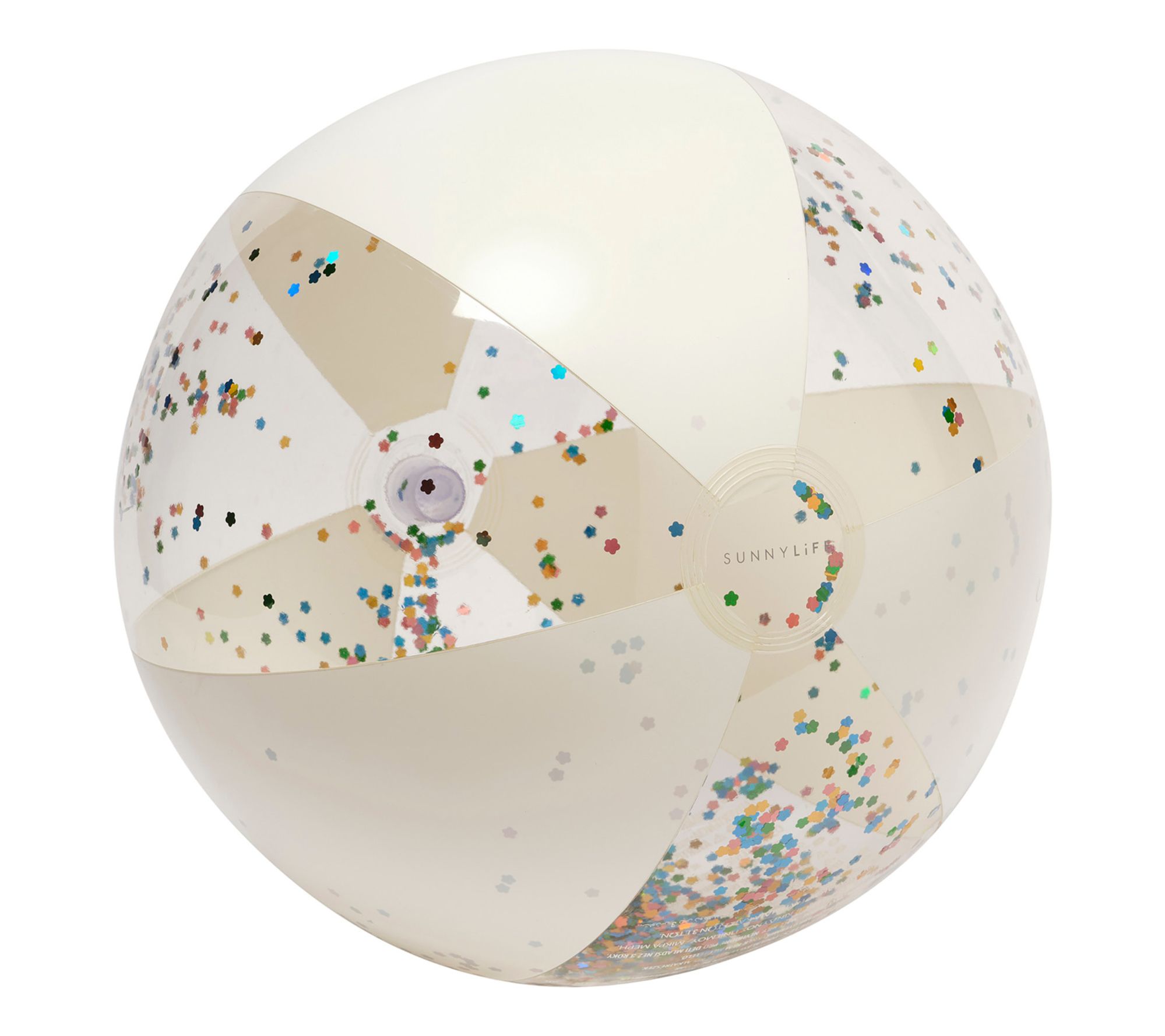 Sunnylife Inflatable Beach Ball, Confetti Pool& Water Toy