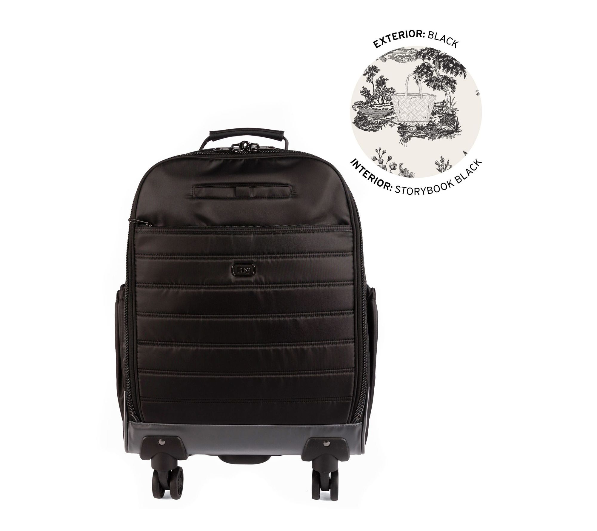 Lug Soft-Sided Quilted Travel Carry On-Porter Wheelie 2