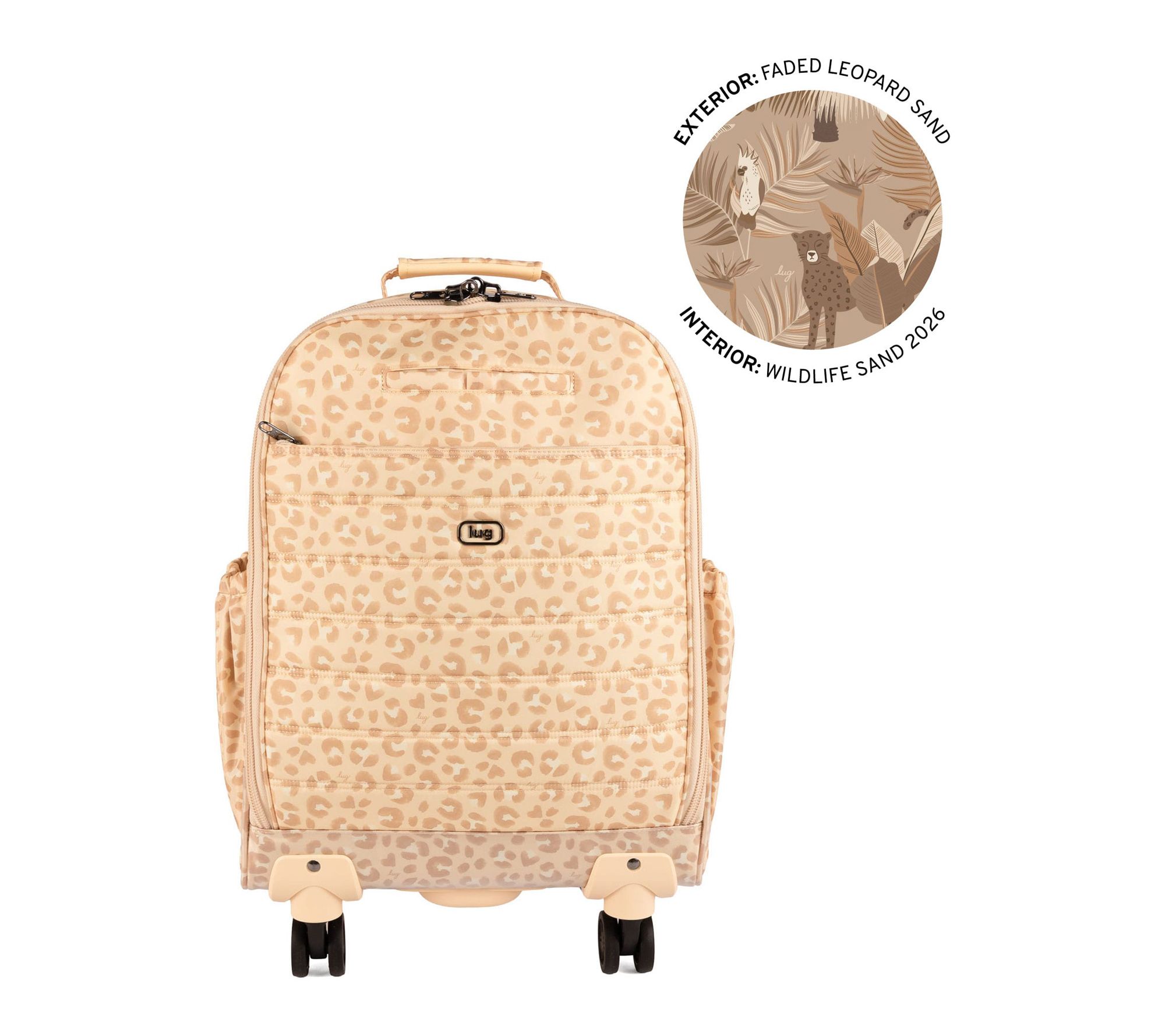 Lug Soft-Sided Quilted Travel Carry On-Porter Wheelie 2