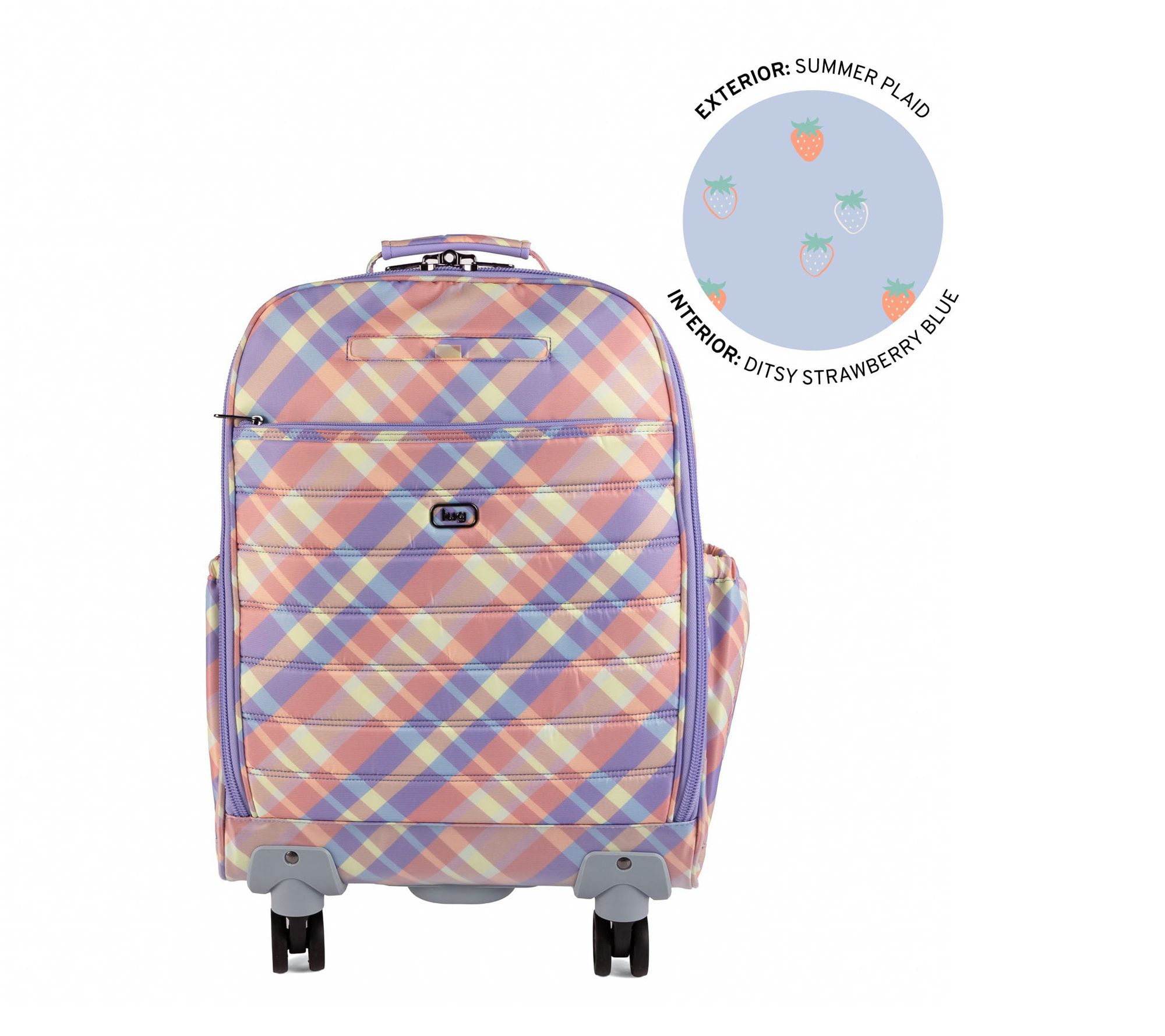 Lug Soft-Sided Quilted Travel Carry On-Porter Wheelie 2