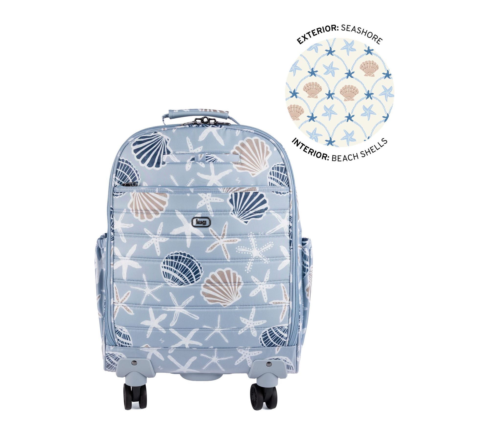 Lug Soft-Sided Quilted Travel Carry On-Porter Wheelie 2