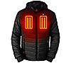 ActionHeat Men's 5V Battery-Heated Puffer Jacket W/ Hood