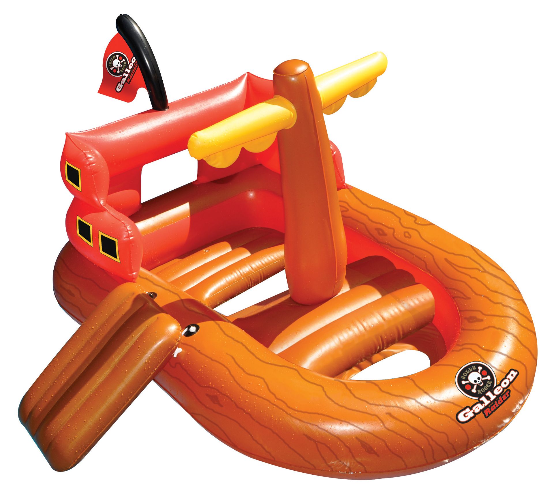 Swim Central 64" Galleon Raider Pool Pirate Ship Pool Float