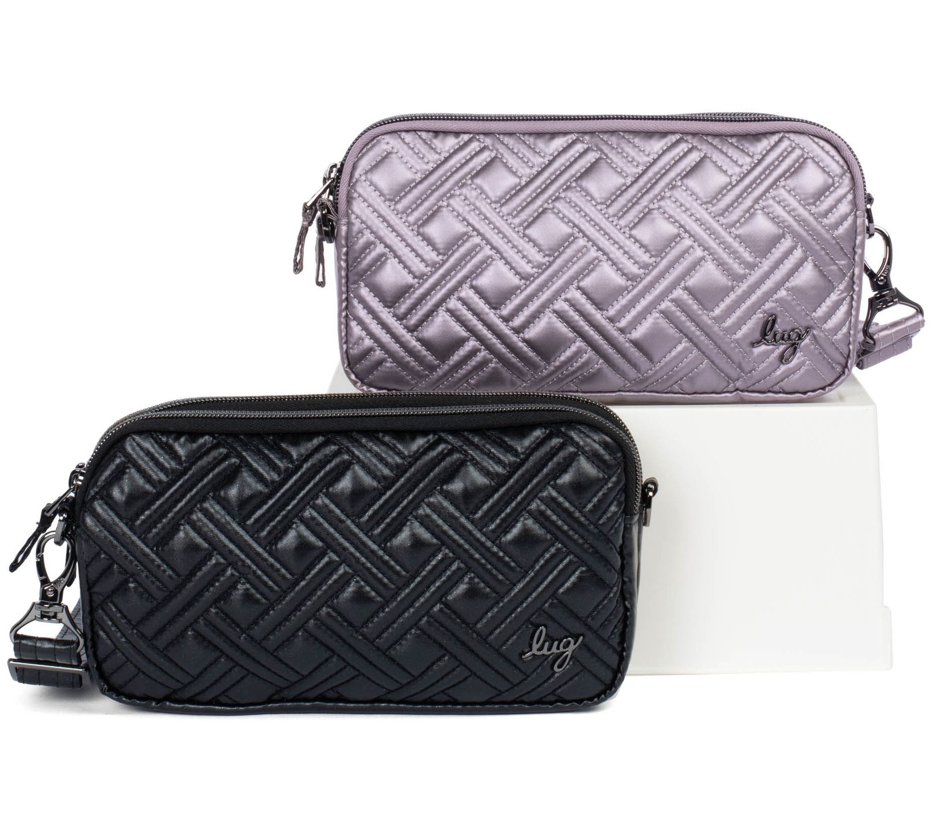 Lug Set of 2 Convertible Crossbody Bags - Coupe XL