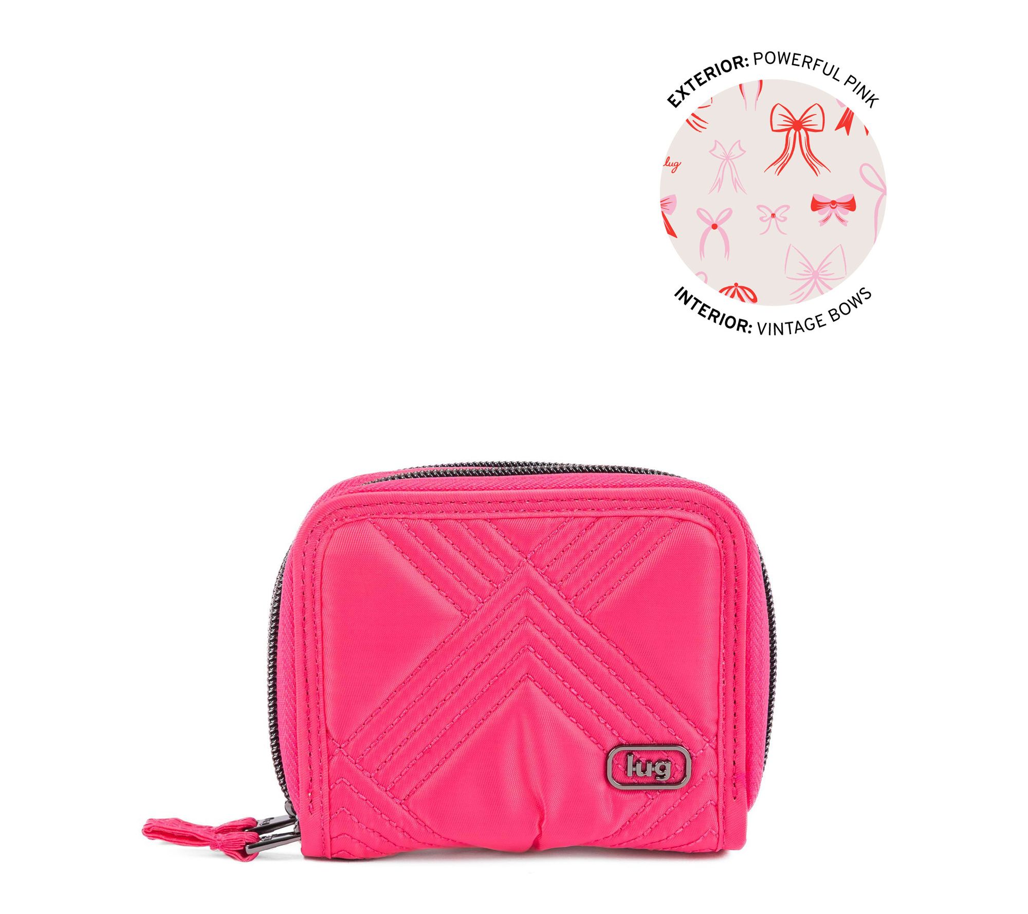 Lug Small Accordion Wallet with RFID- Splits