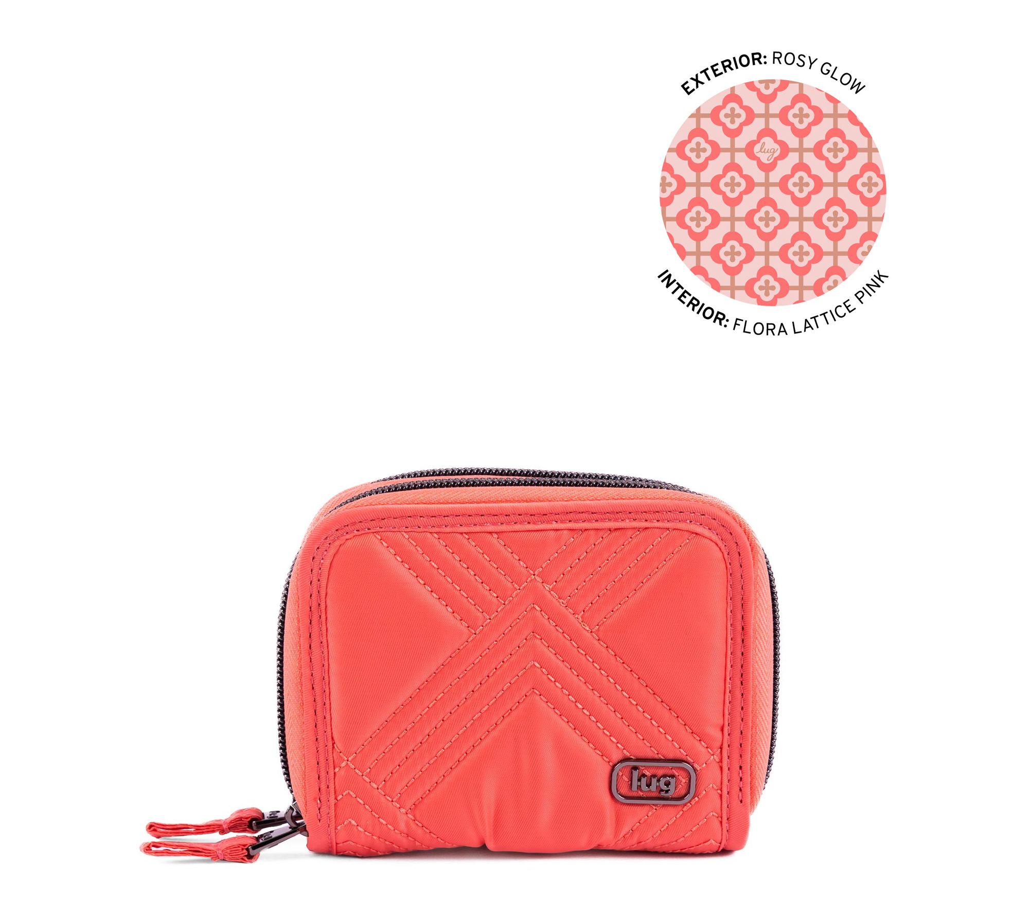 Lug Small Accordion Wallet with RFID- Splits