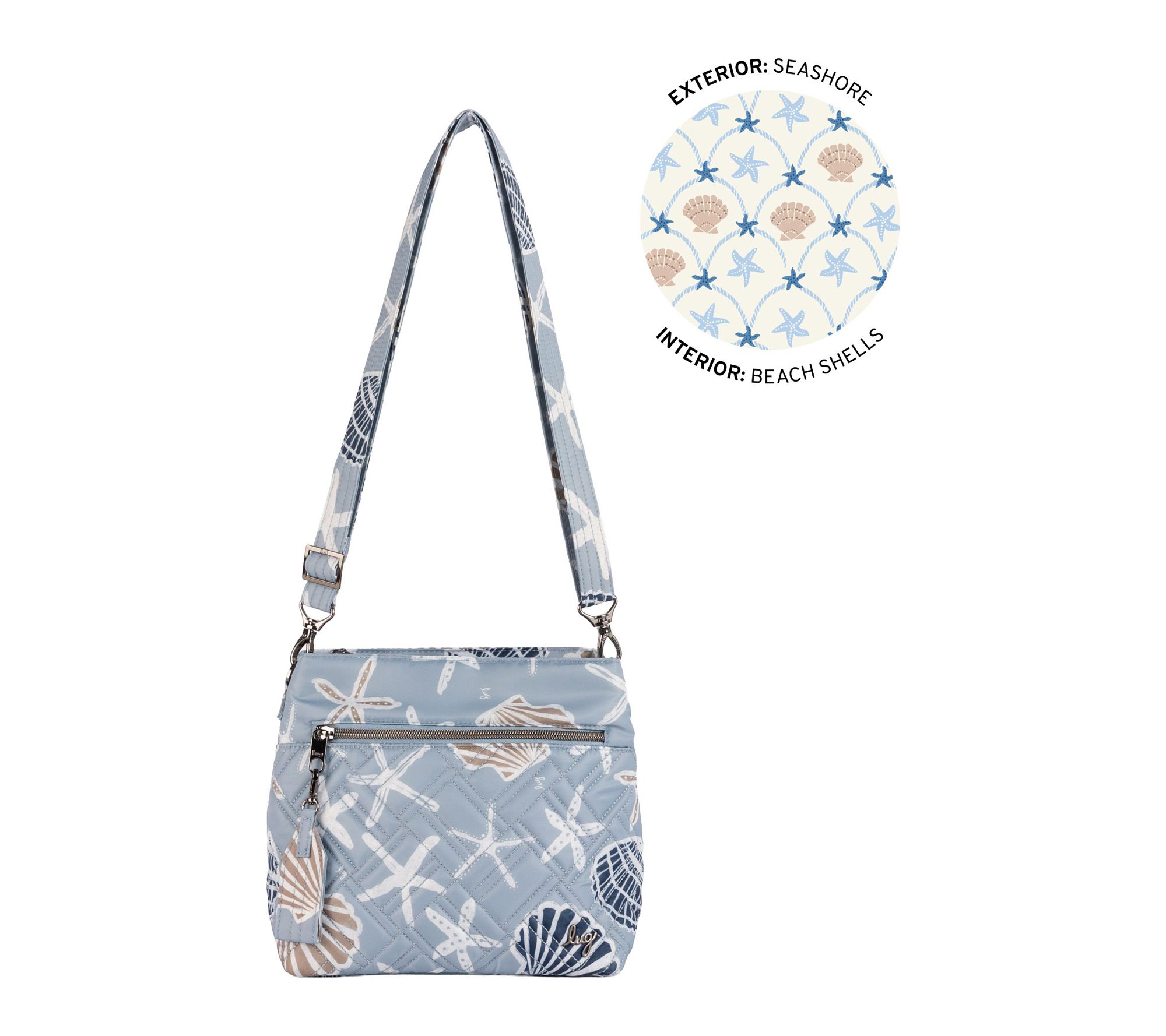 Lug Square Double Entry Crossbody -Double Dip