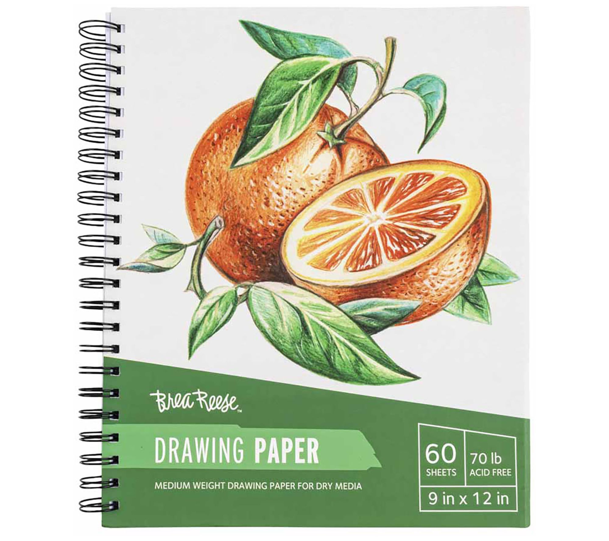 Brea Reese Spiral-Bound Drawing Pad - 9x12"