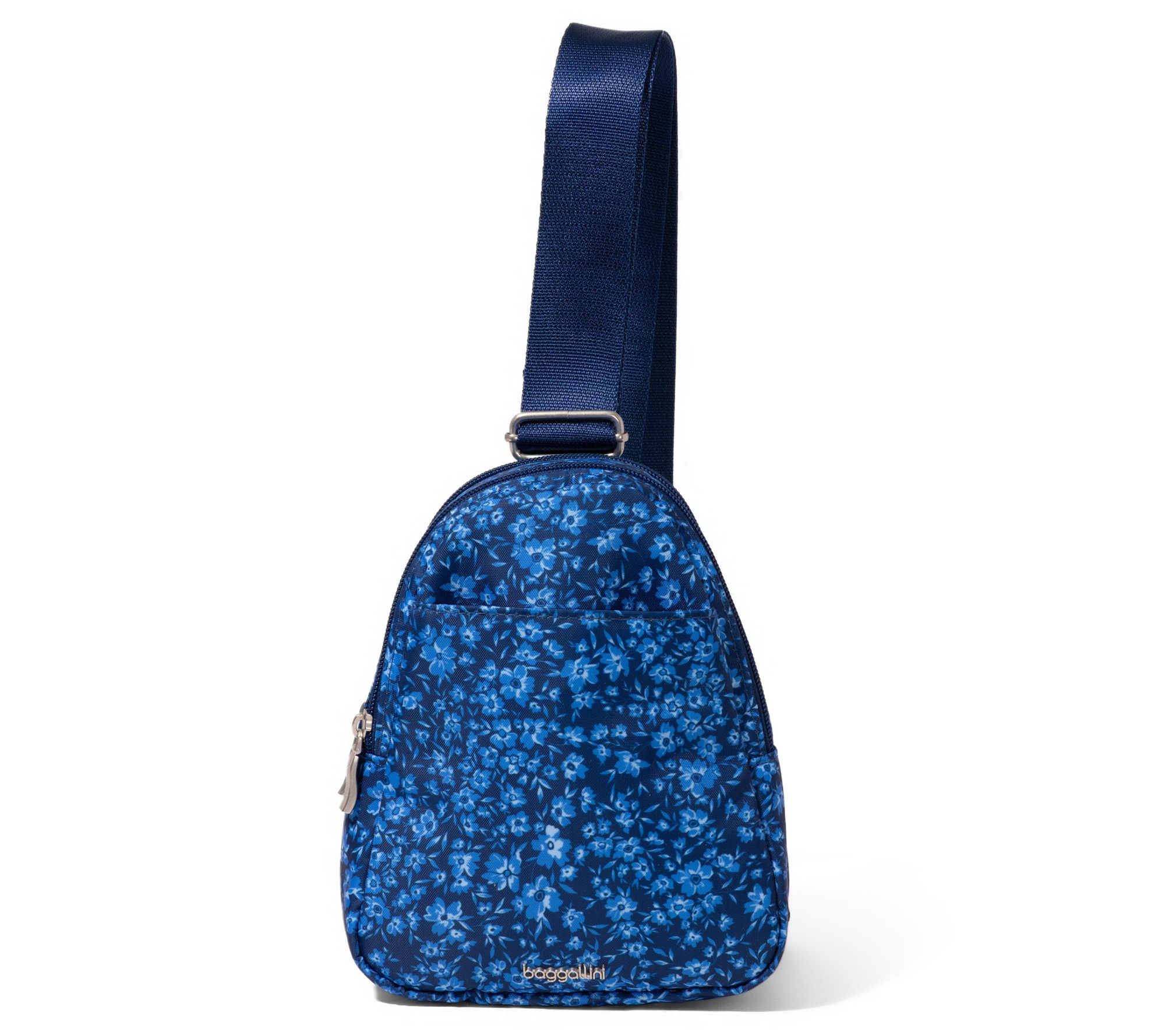 Baggallini Double Zip Mini Sling Bag