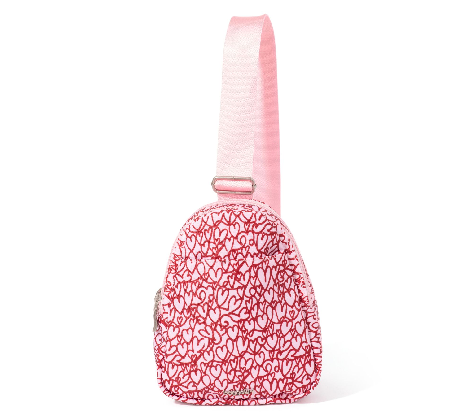 Baggallini Double Zip Mini Sling Bag