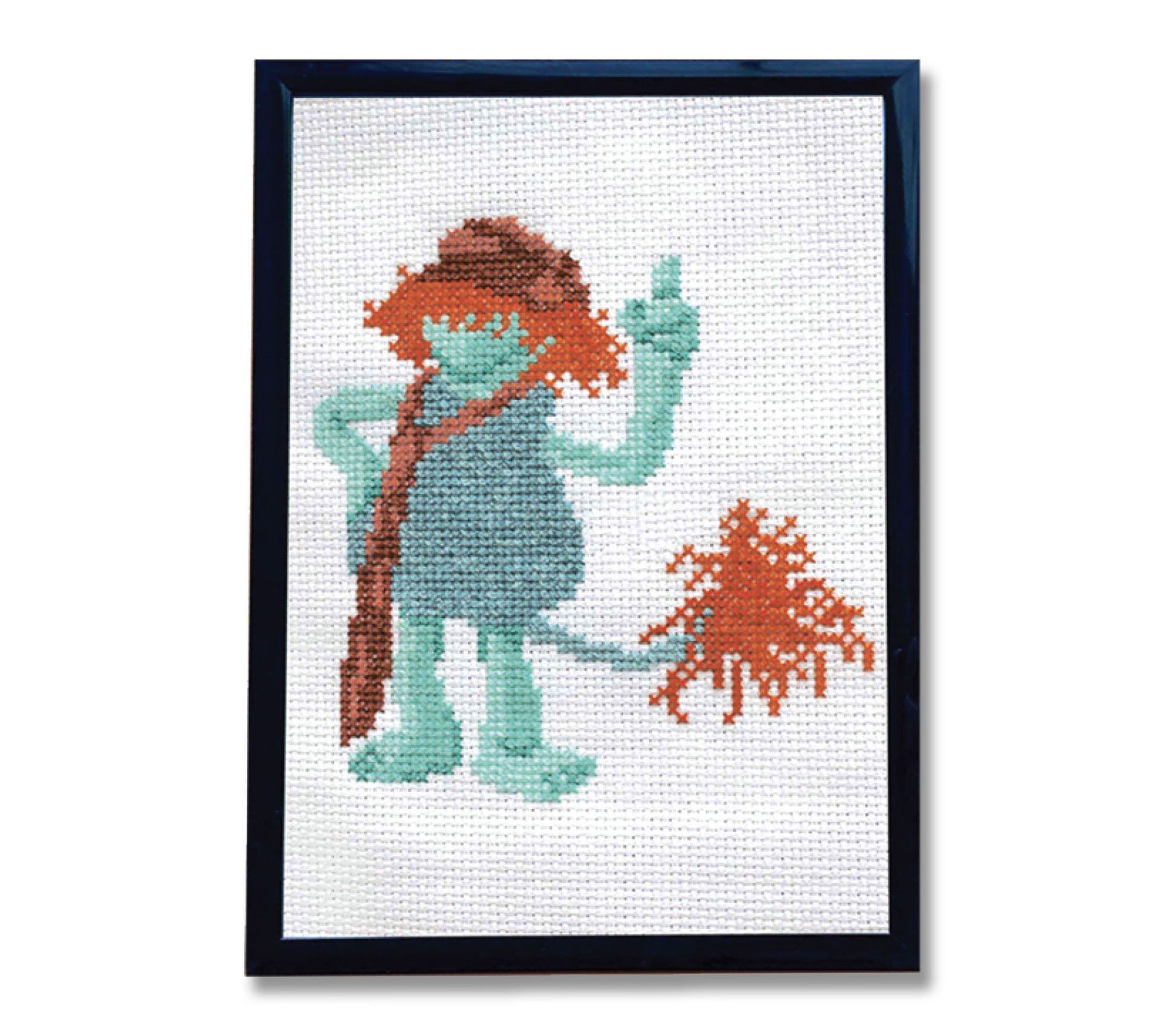 Spot Colors Boober Fraggle Counted Cross StitchKit
