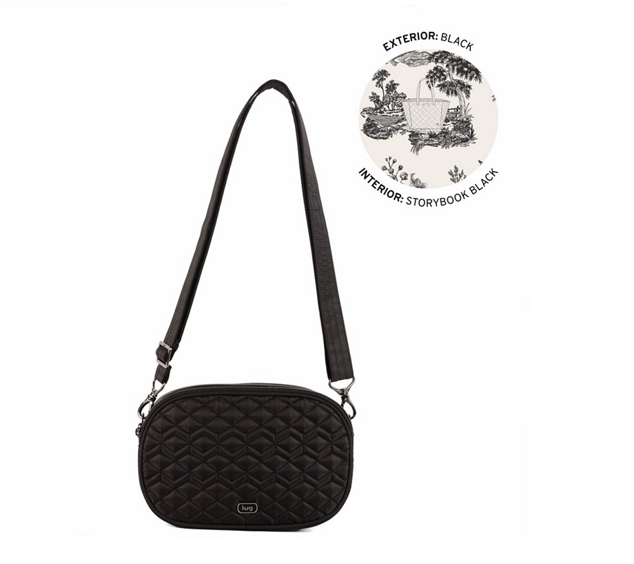 Lug Classic Quilted Circle Crossbody - Comet